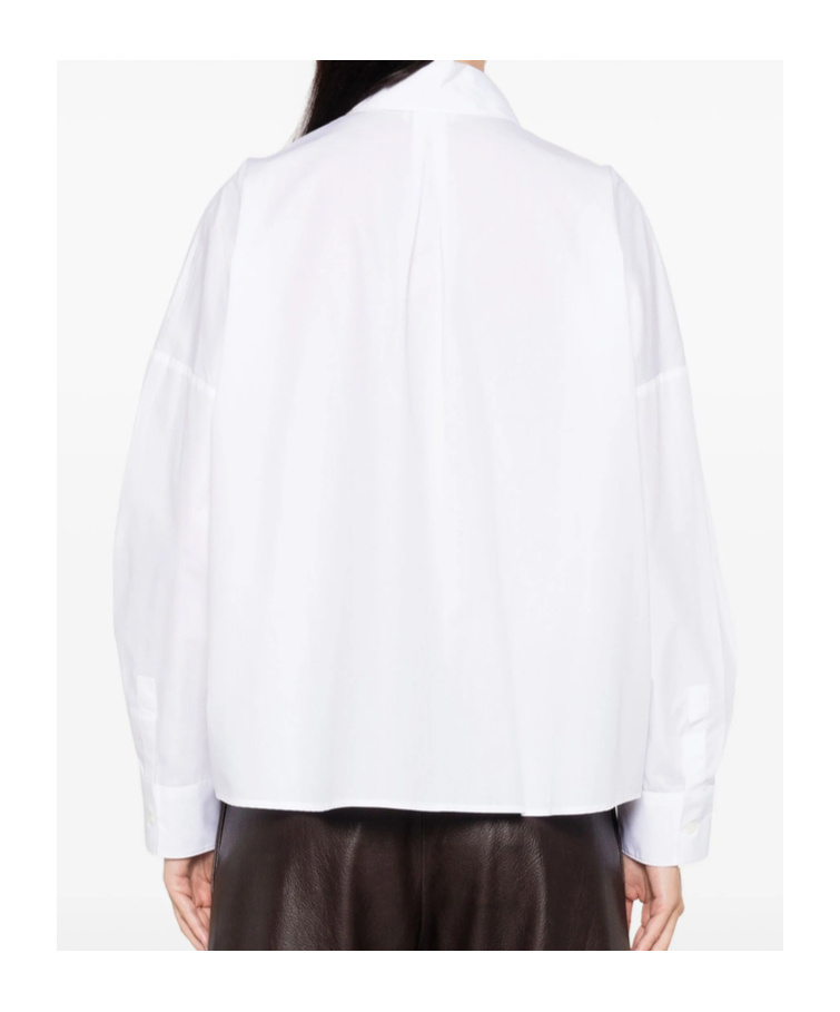 Mazzarelli Button-down Cotton Shirt In White