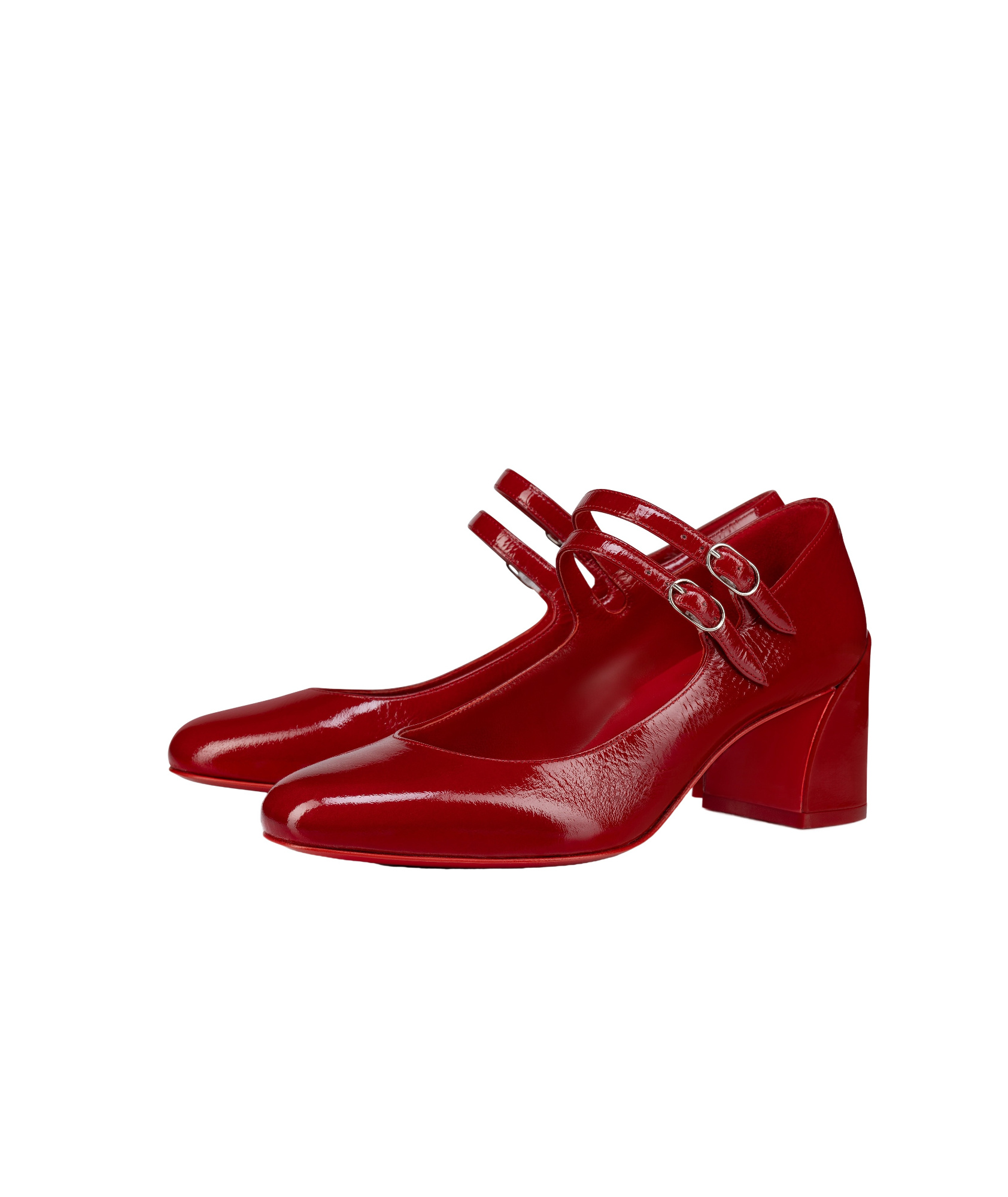 Christian Louboutin Women's Miss Jane 55mm Pumps In Red