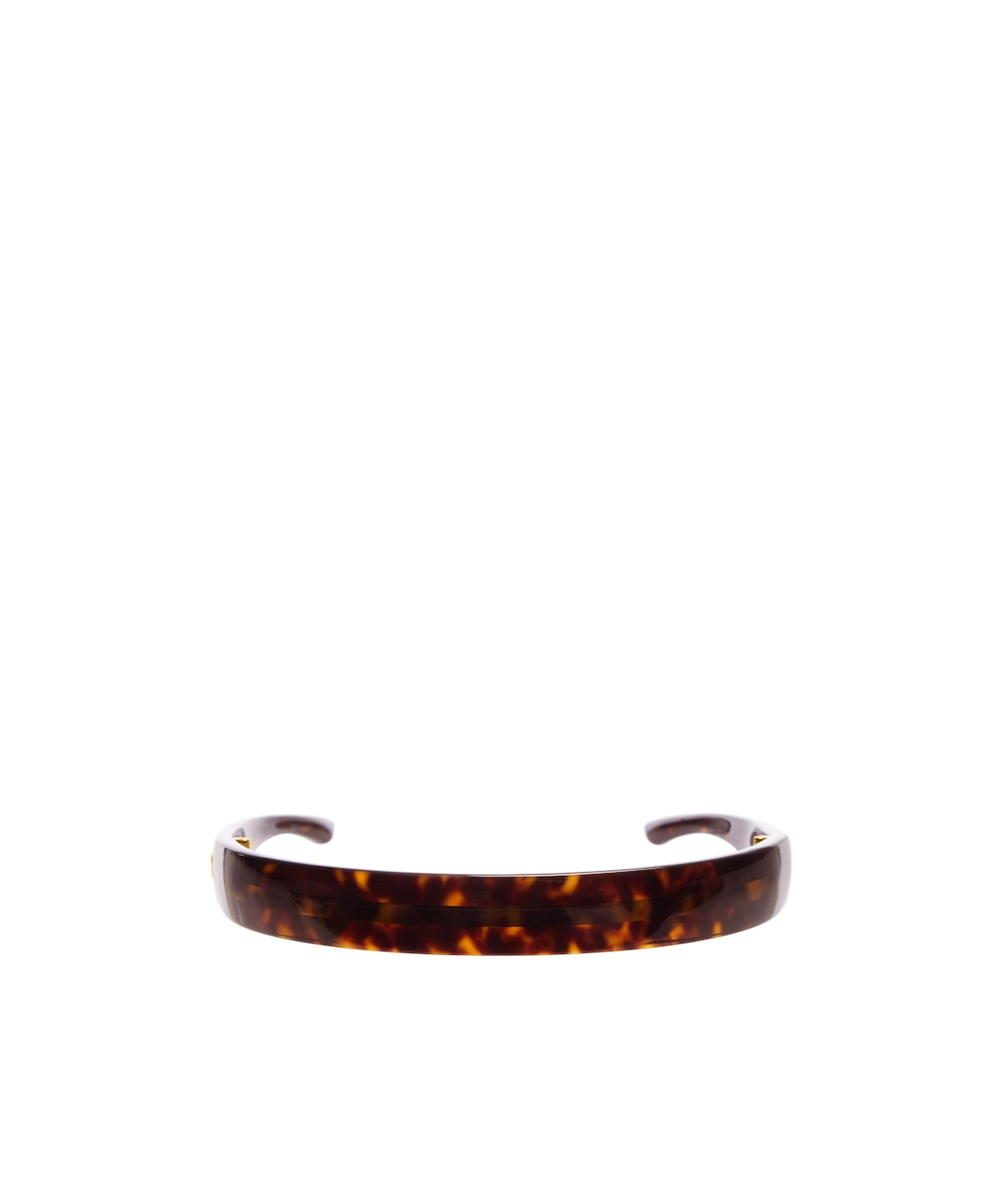 Balenciaga Country Club Side Bb Headband In Havana In Havana Color