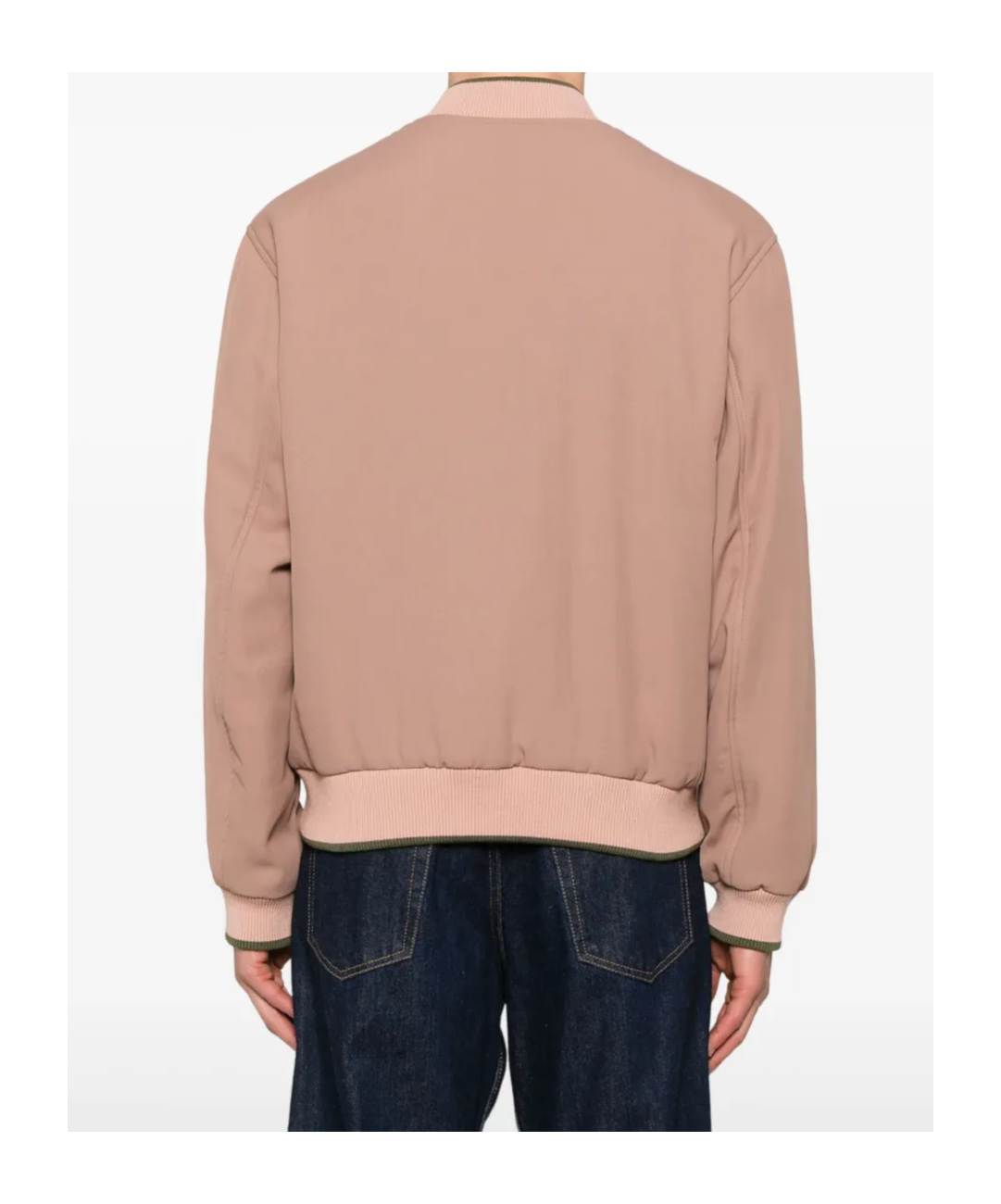 Dries Van Noten Double-sided Zipper Casual Jacket In Pink