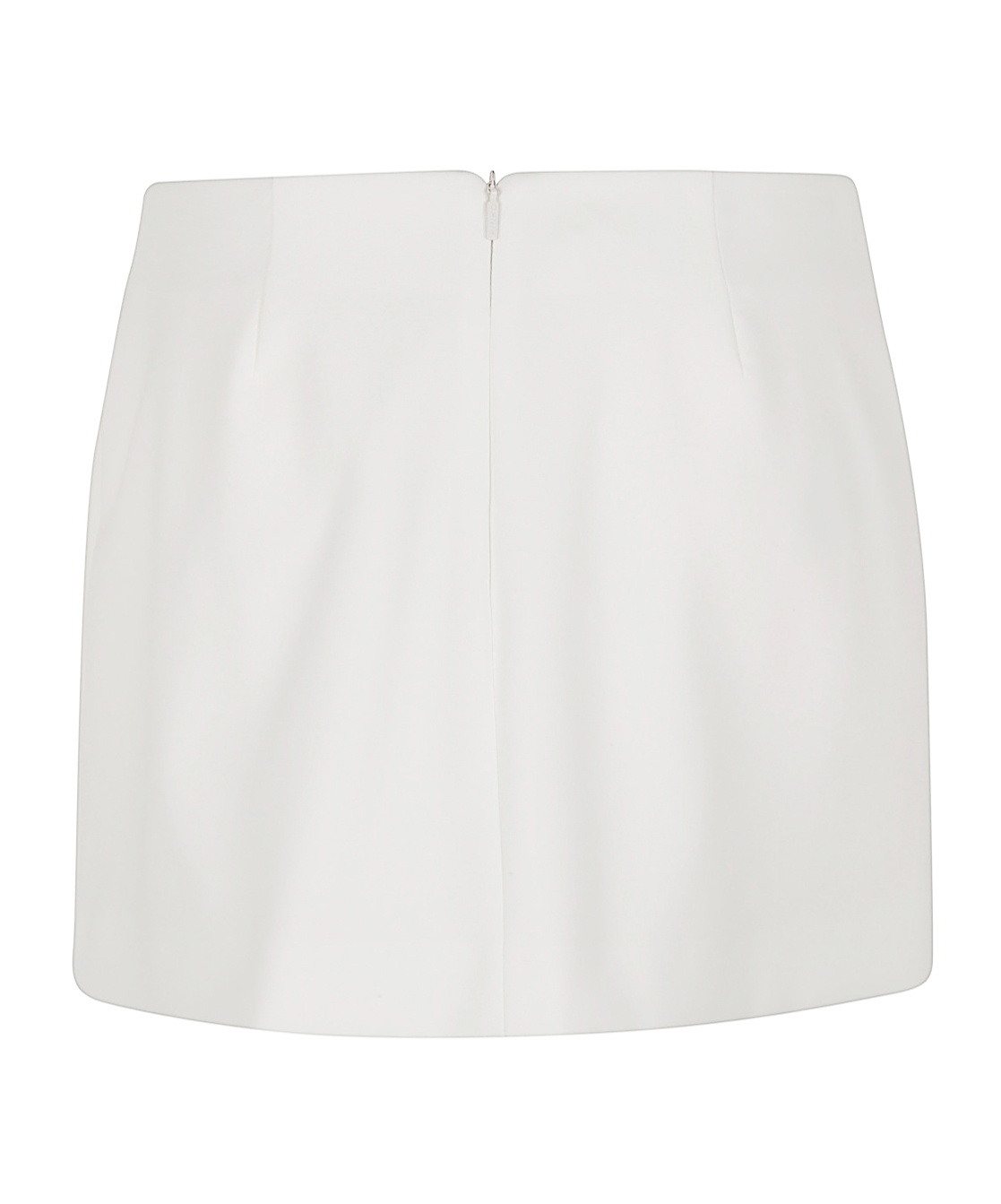 Pinko Embellished Double-layer Mini Skirt In White