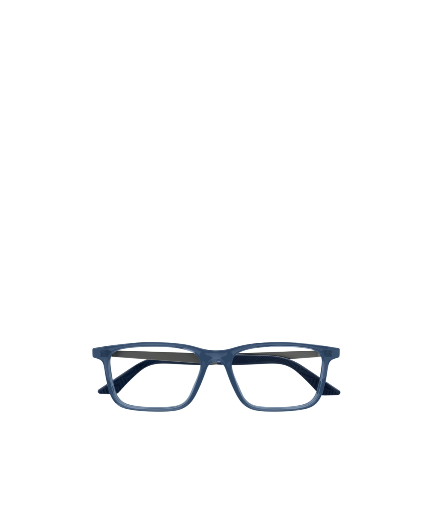Montblanc Rectangle-frame Glasses In Blue
