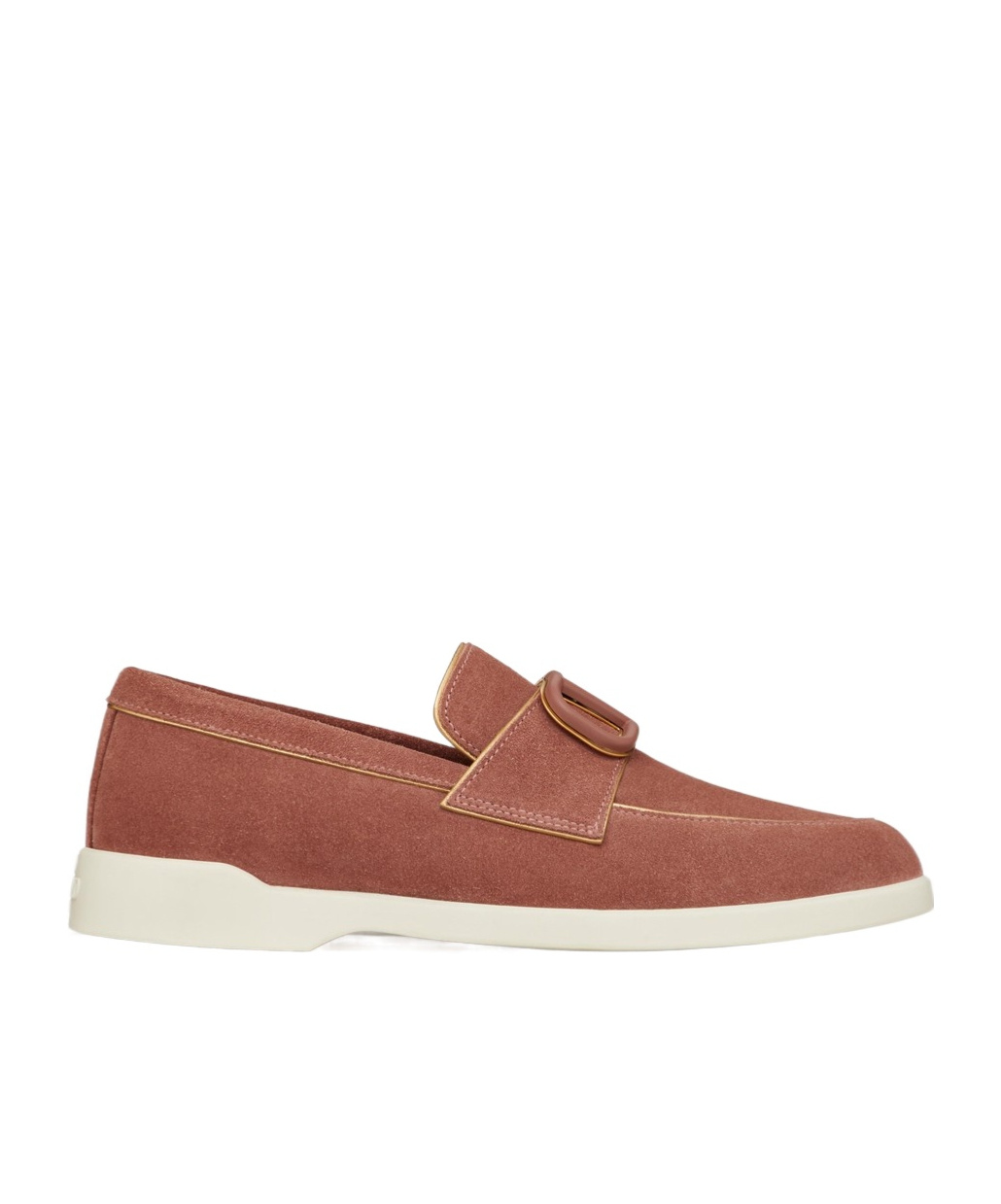 VALENTINO GARAVANI LEISURE FLOWS SPLIT LEATHER LOAFER