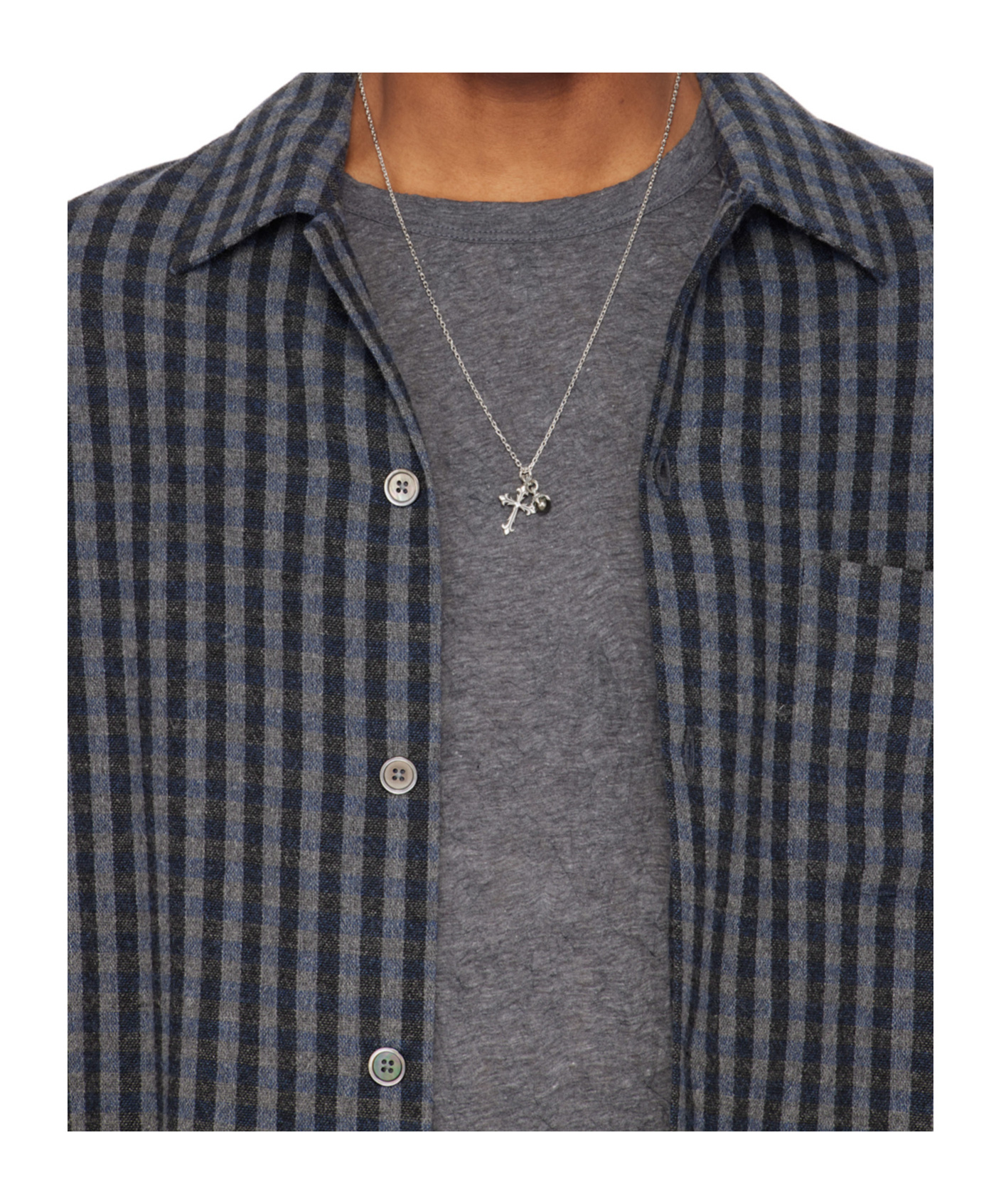 Emanuele Bicocchi Pendant Necklace In White