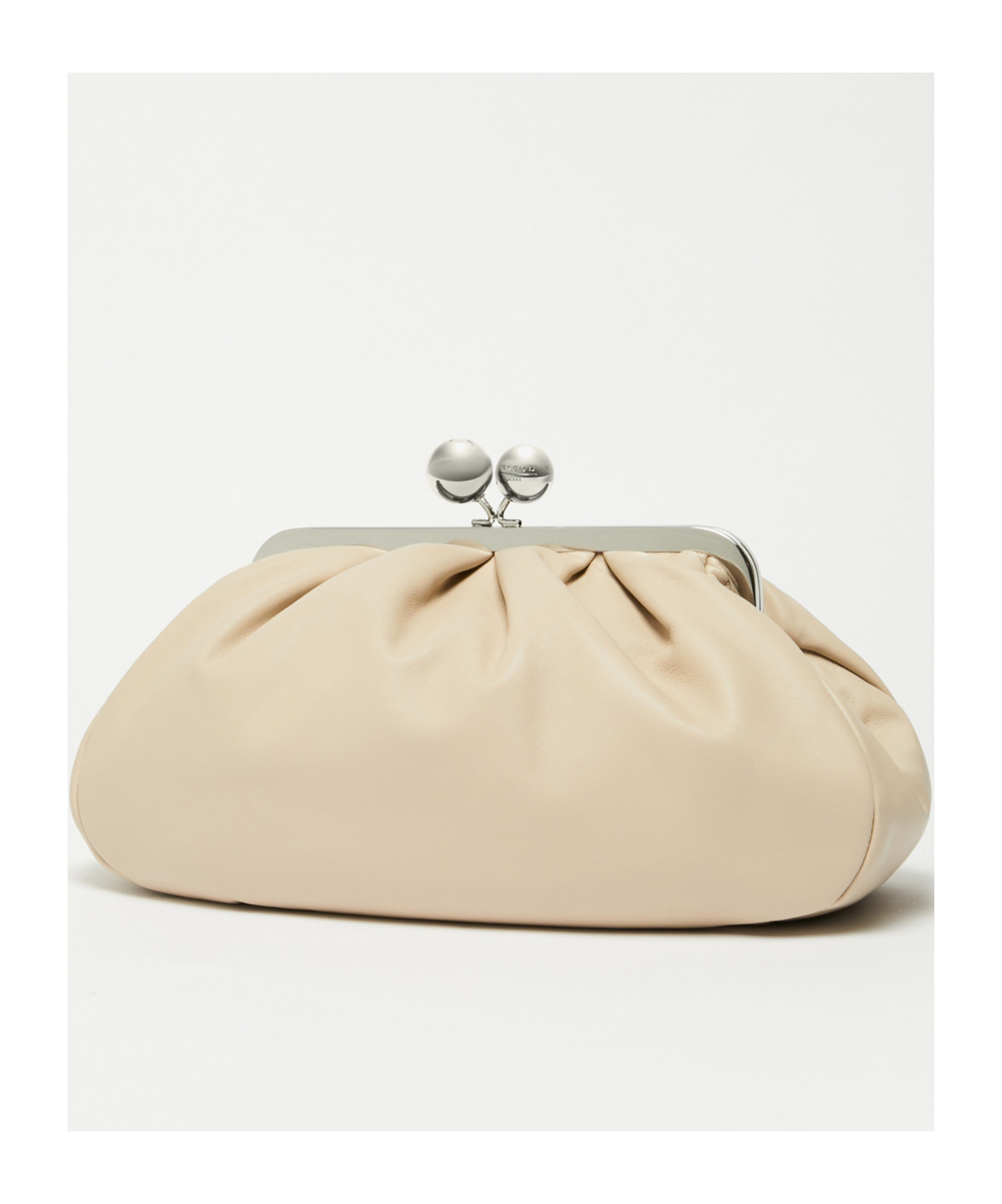 Weekend Max Mara Medium Pasticcino Shoulder Bag In Nude