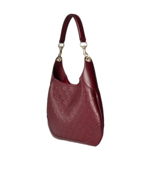 Gucci B Medium Shoulder Bag In Red