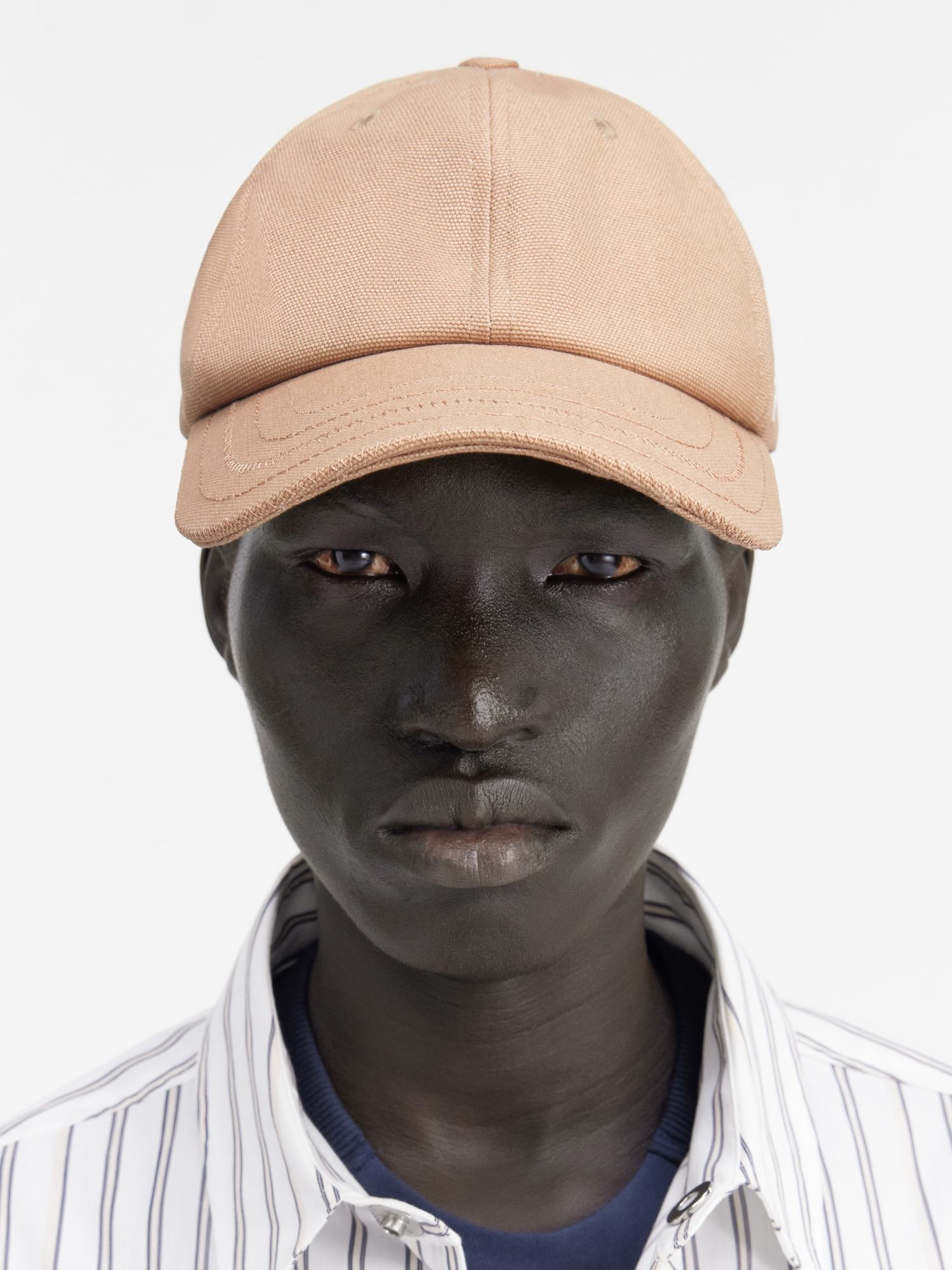 Jacquemus Signature Baseball Cap In Nude