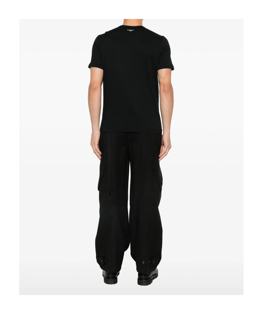 Ann Demeulemeester Baptist Printed T-shirt In Black