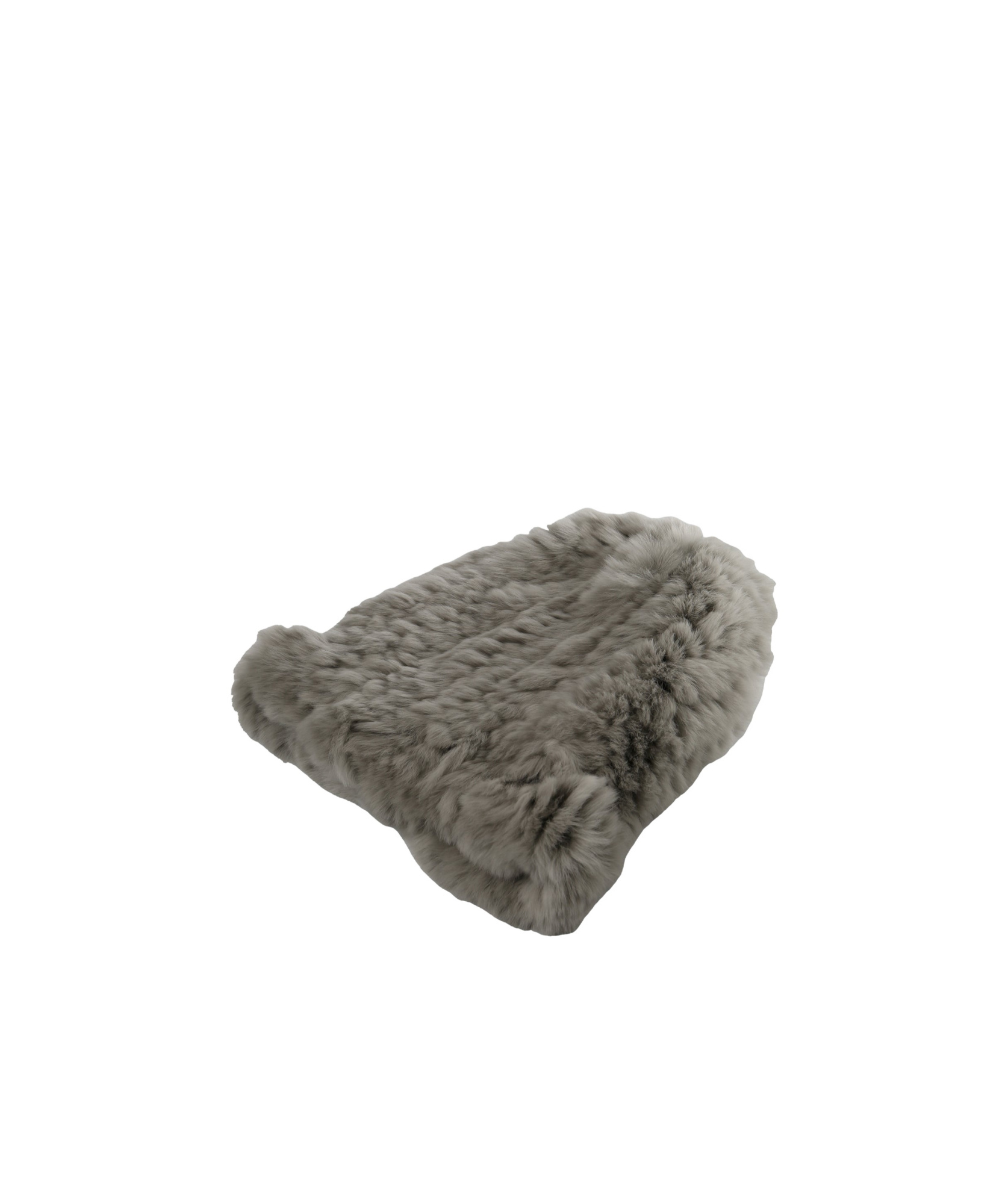 Yves Salomon Warm Fuzzy Hat In Green
