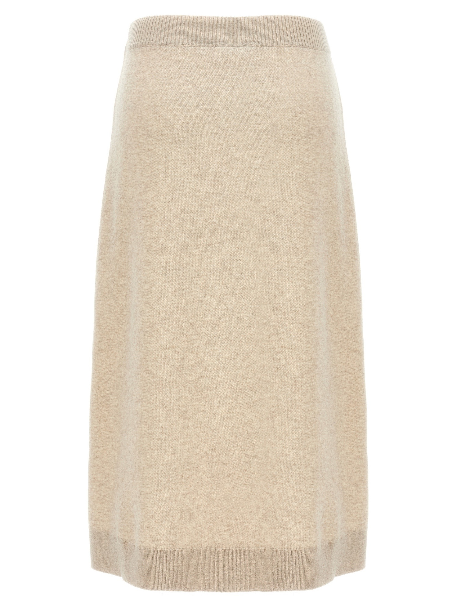 Brunello Cucinelli Women Cashmere Skirt In Neutral