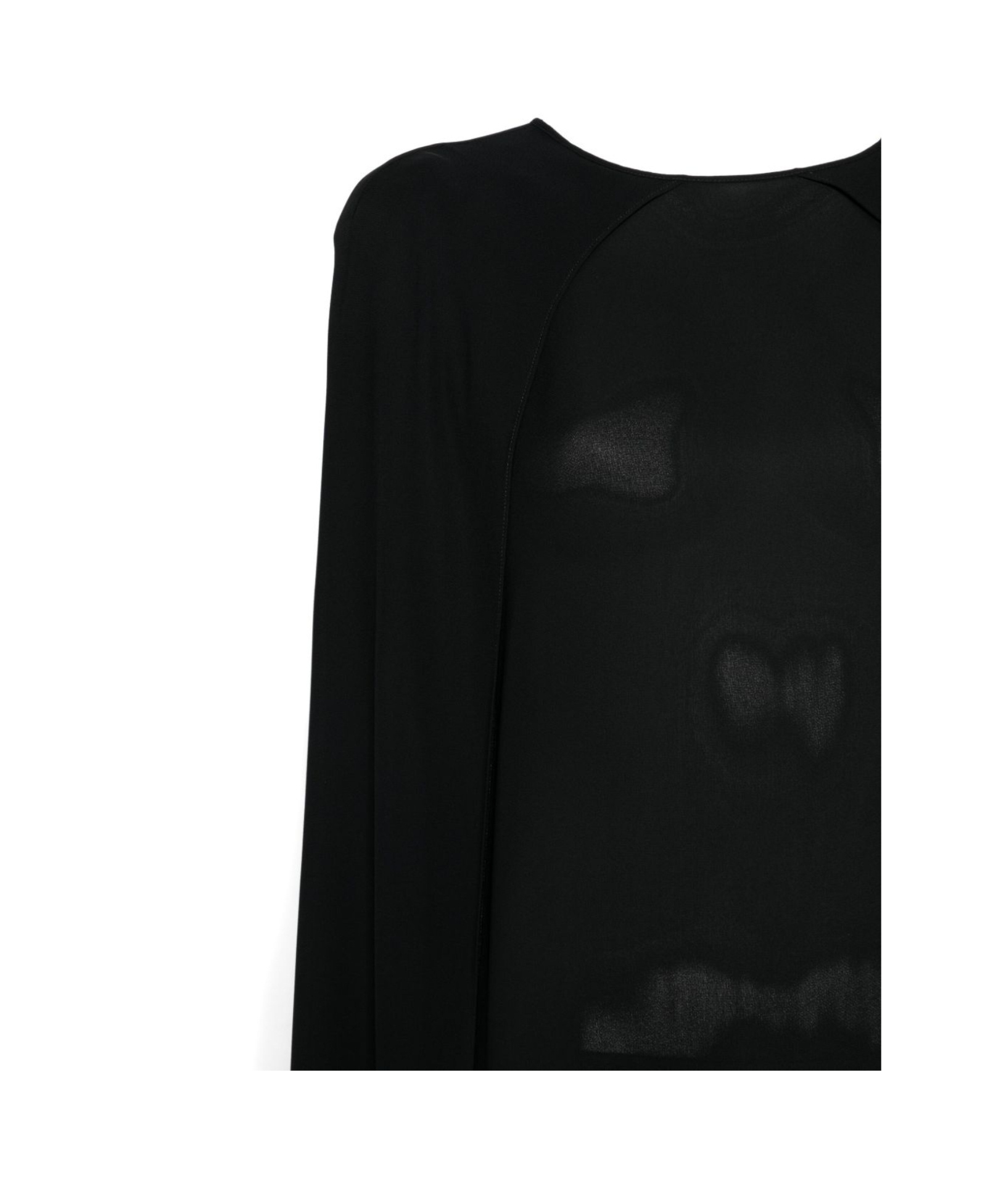 Plan C Cape Back Dress In Black