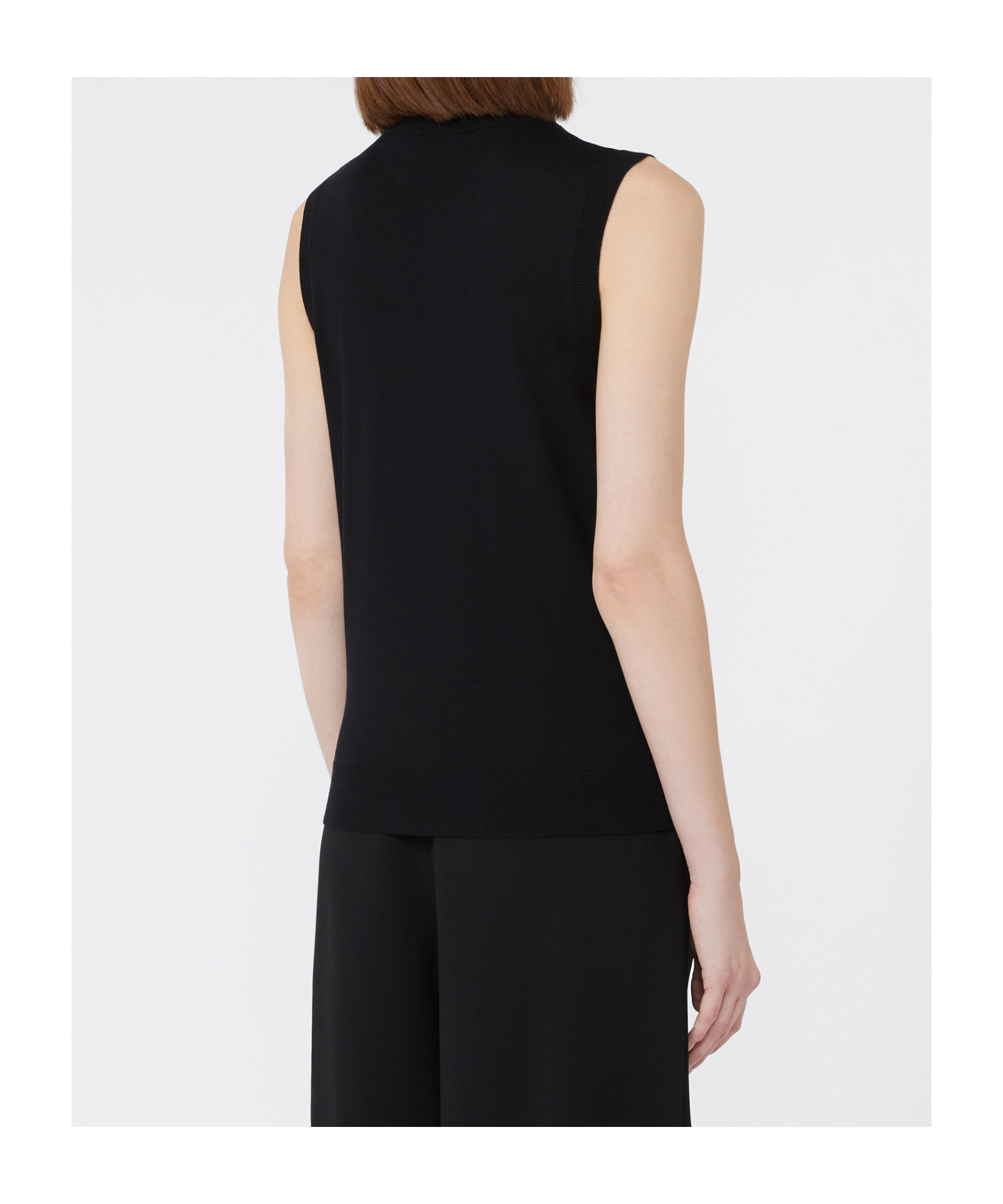 Max Mara Weekend Belgio Top Spalla Larga In Maglia