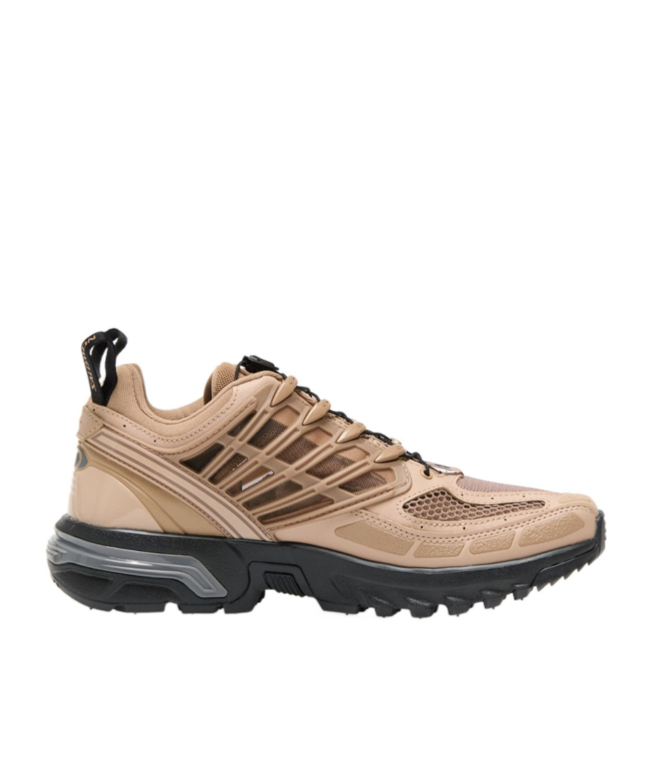 Salomon Mesh Slip-on Sneakers Rubber Sole In Nude
