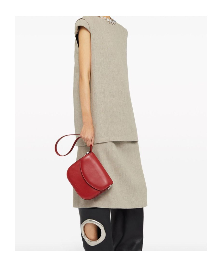 Jil Sander Coin Medium In Red