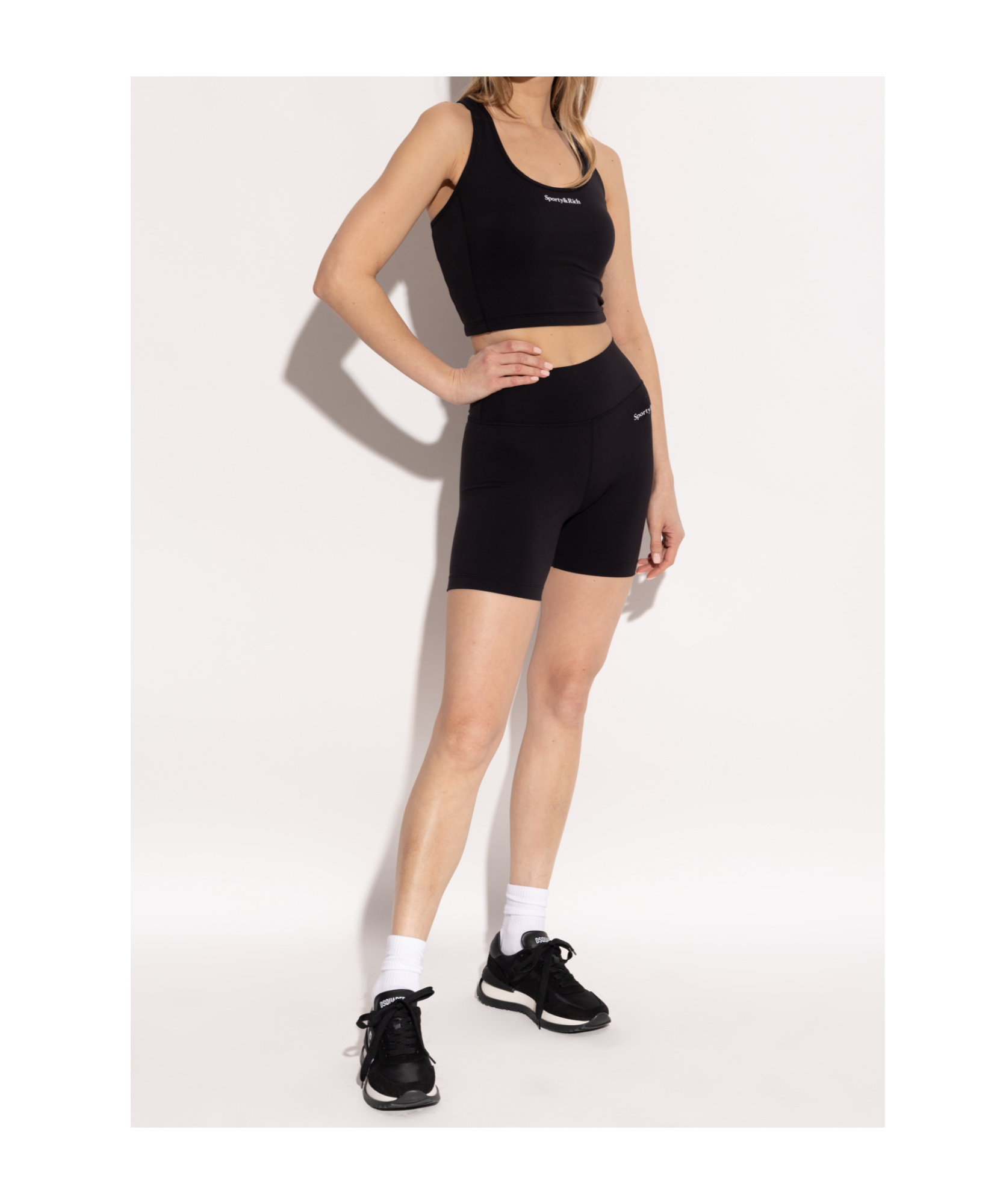 Dsquared2 Lace Up Sneakers In Black