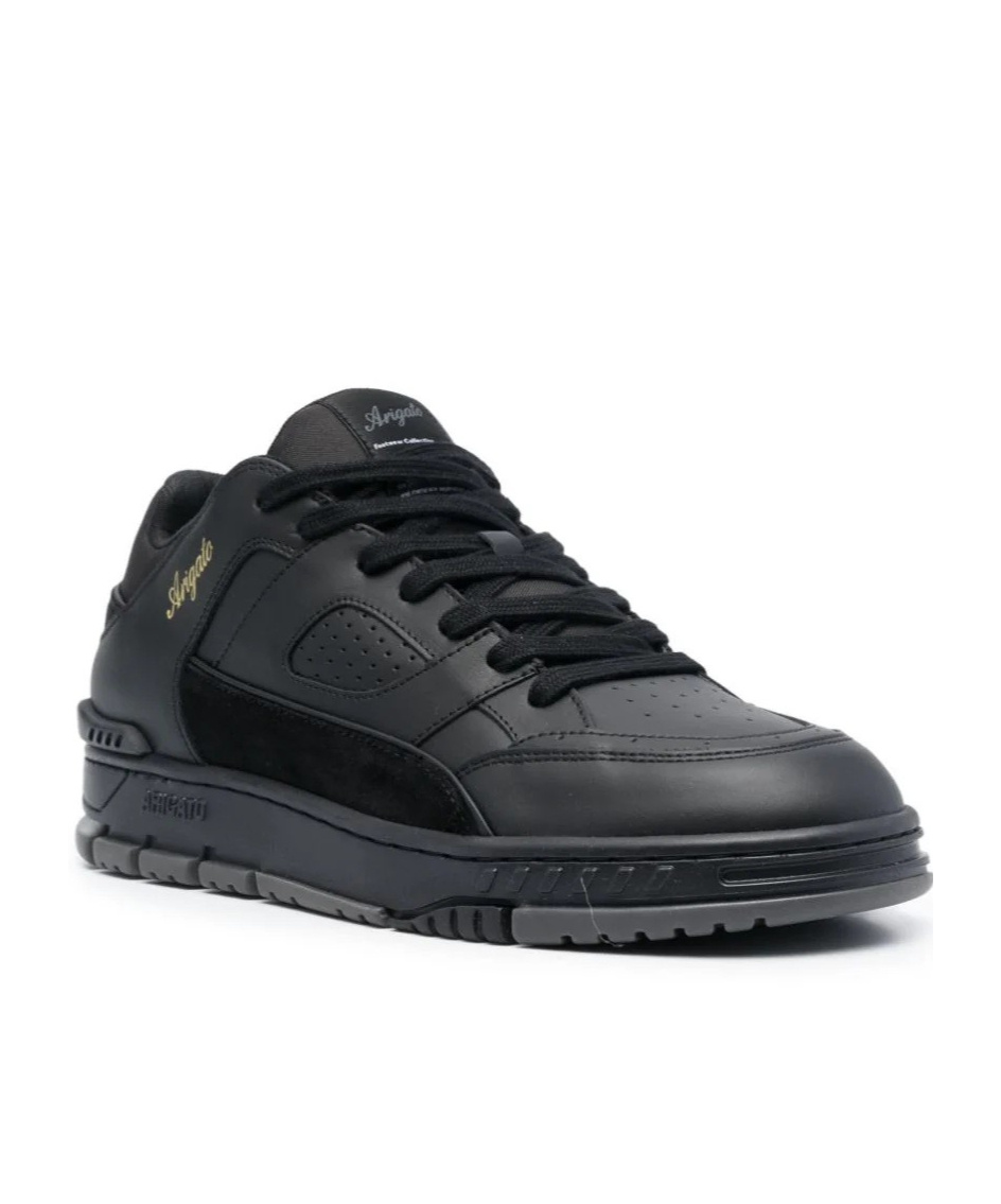 Shop Axel Arigato Tie Low-top Sneakers In Black