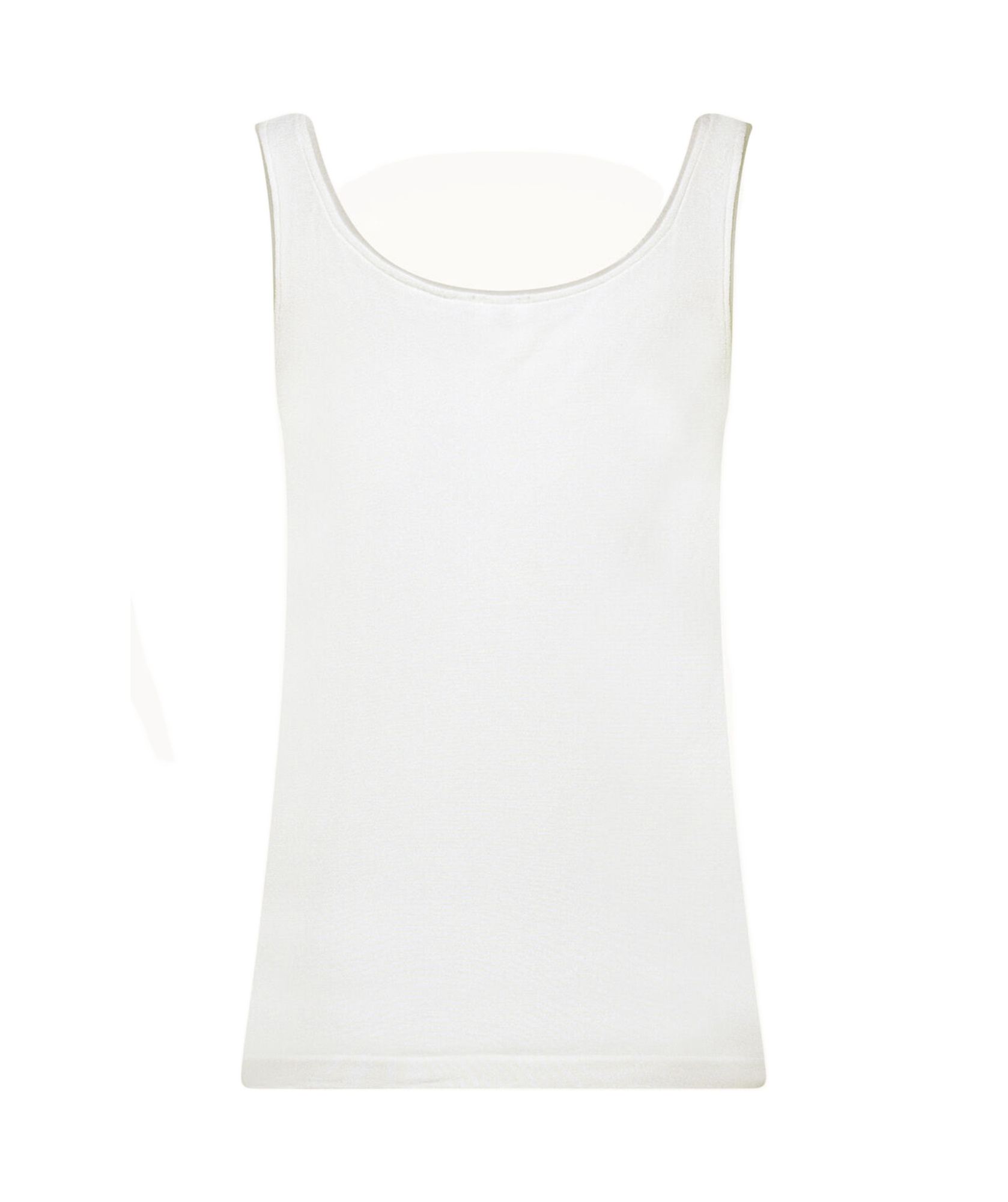 Wolford Crew Neck Vest In White