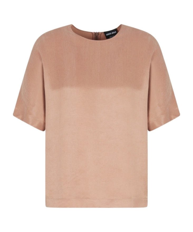 Giorgio Armani Tops In Nude