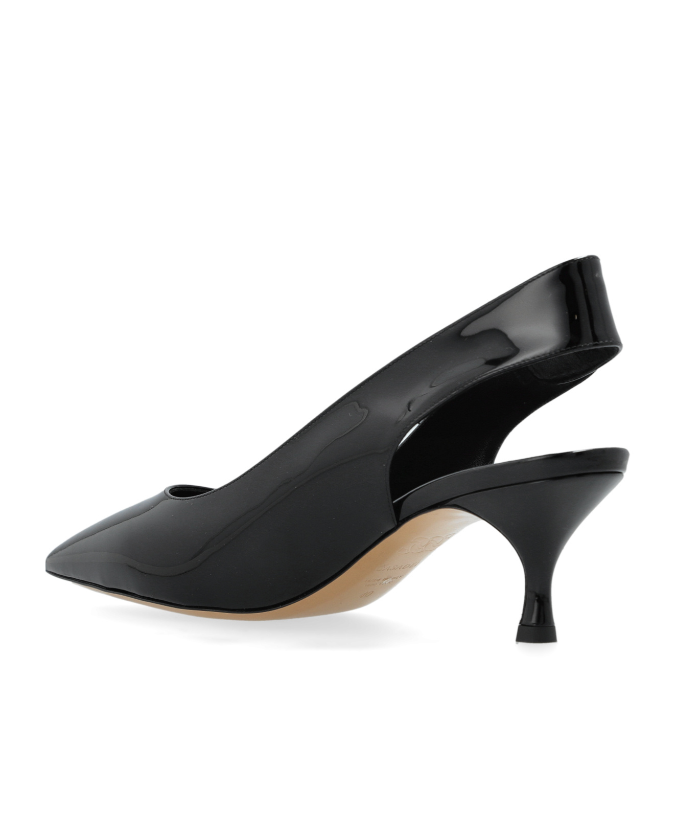 Casadei Pointed High-heeled Sandals In Black