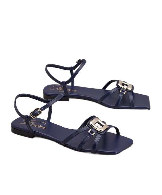 Roger Vivier Viv' By The Sea Sandals In Leather