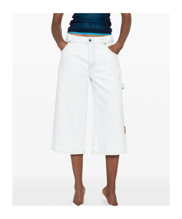 Off-white Multi-pocket Jeans In White