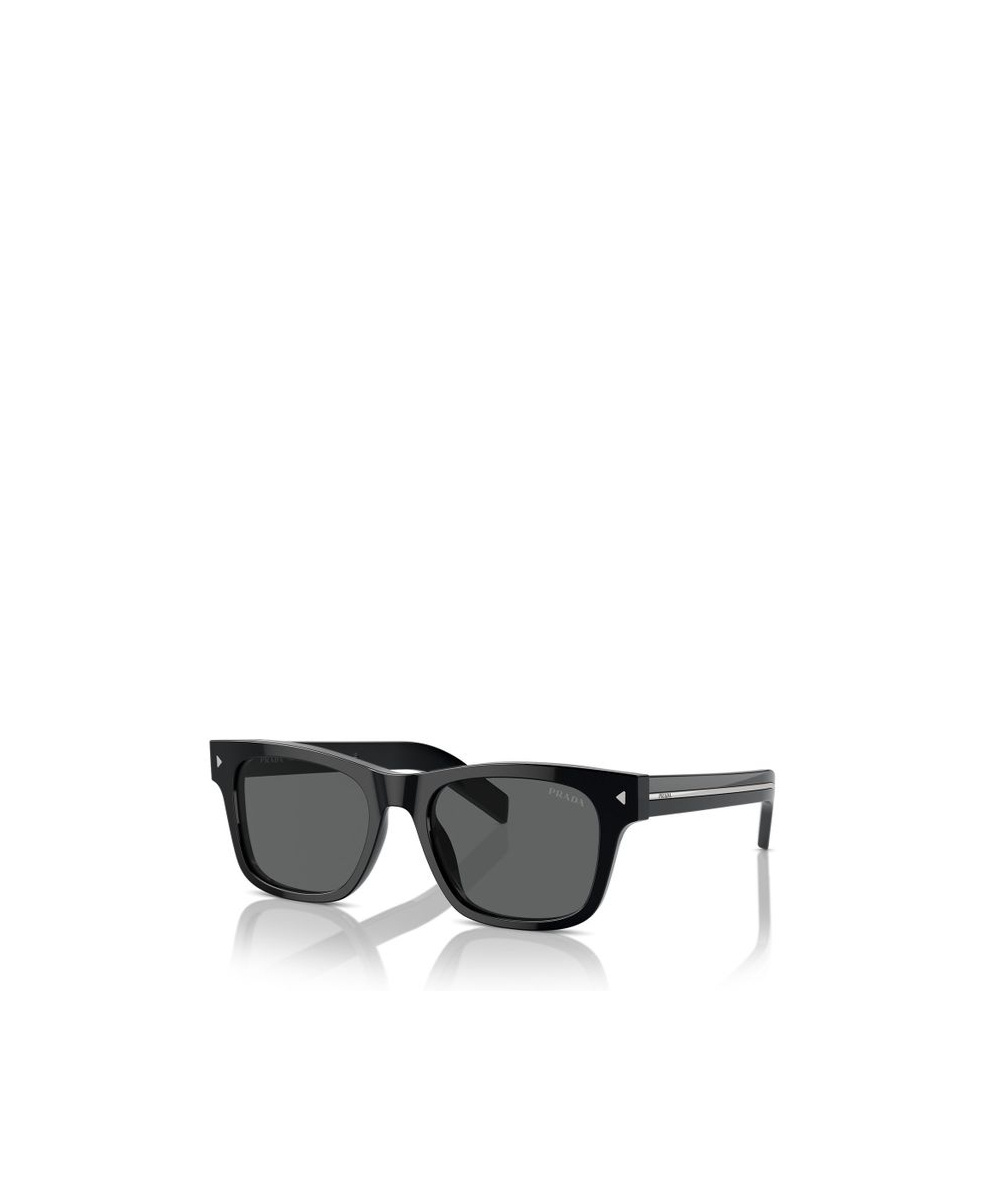 Prada Pantos Acetate Sunglasses With Unique Temple Design In Black