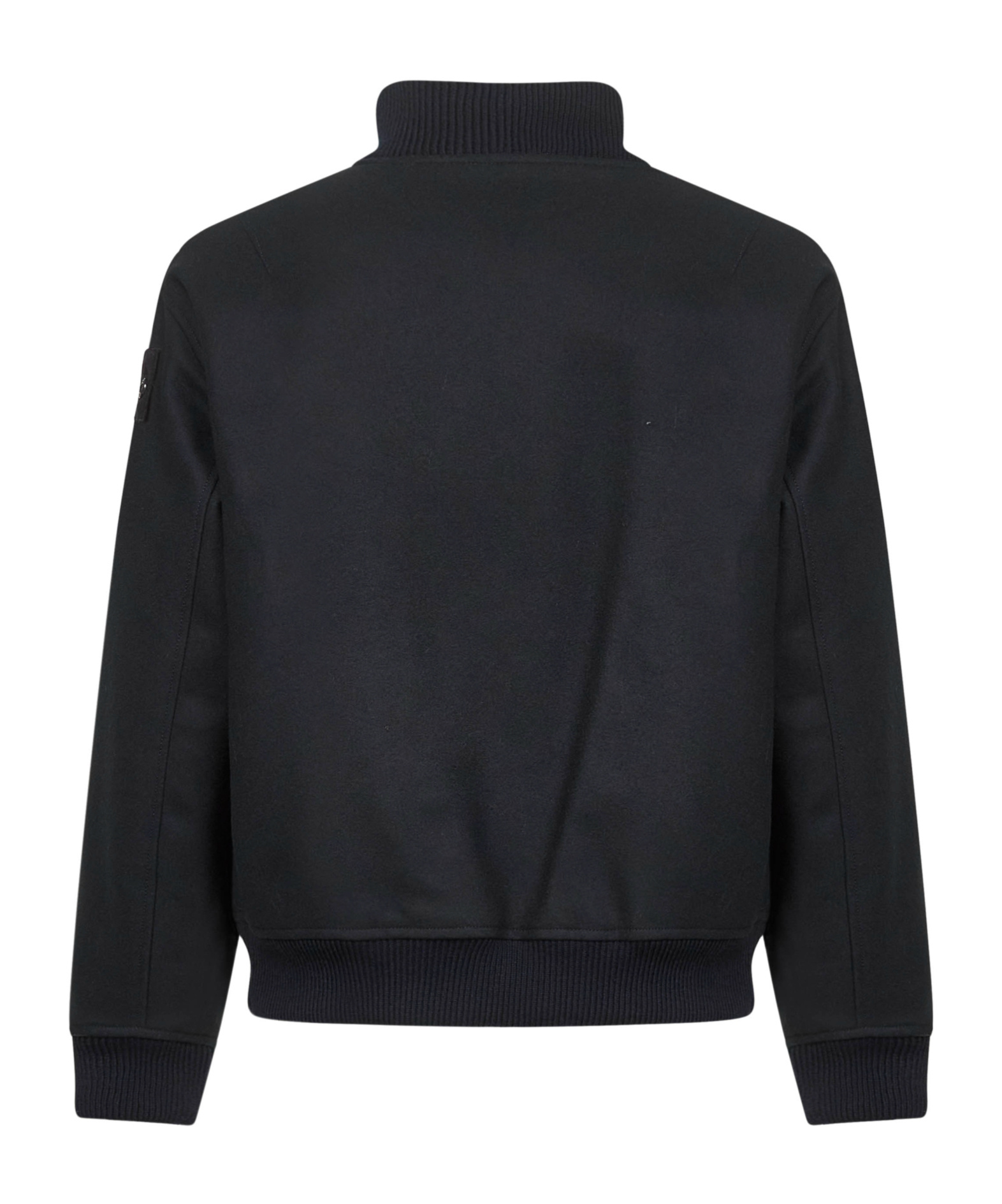 Stone Island Compass-badge Bomber Jacket In Blue
