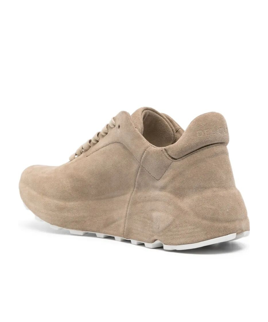 Roberto Del Carlo Sonia Suede Sneakers In Brown