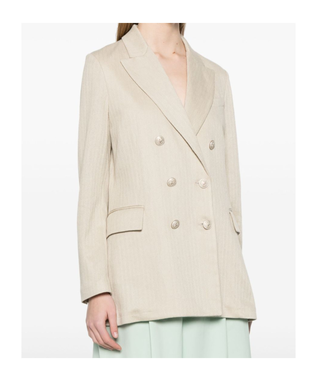 Shop Circolo 1901 Long Sleeve Blazer