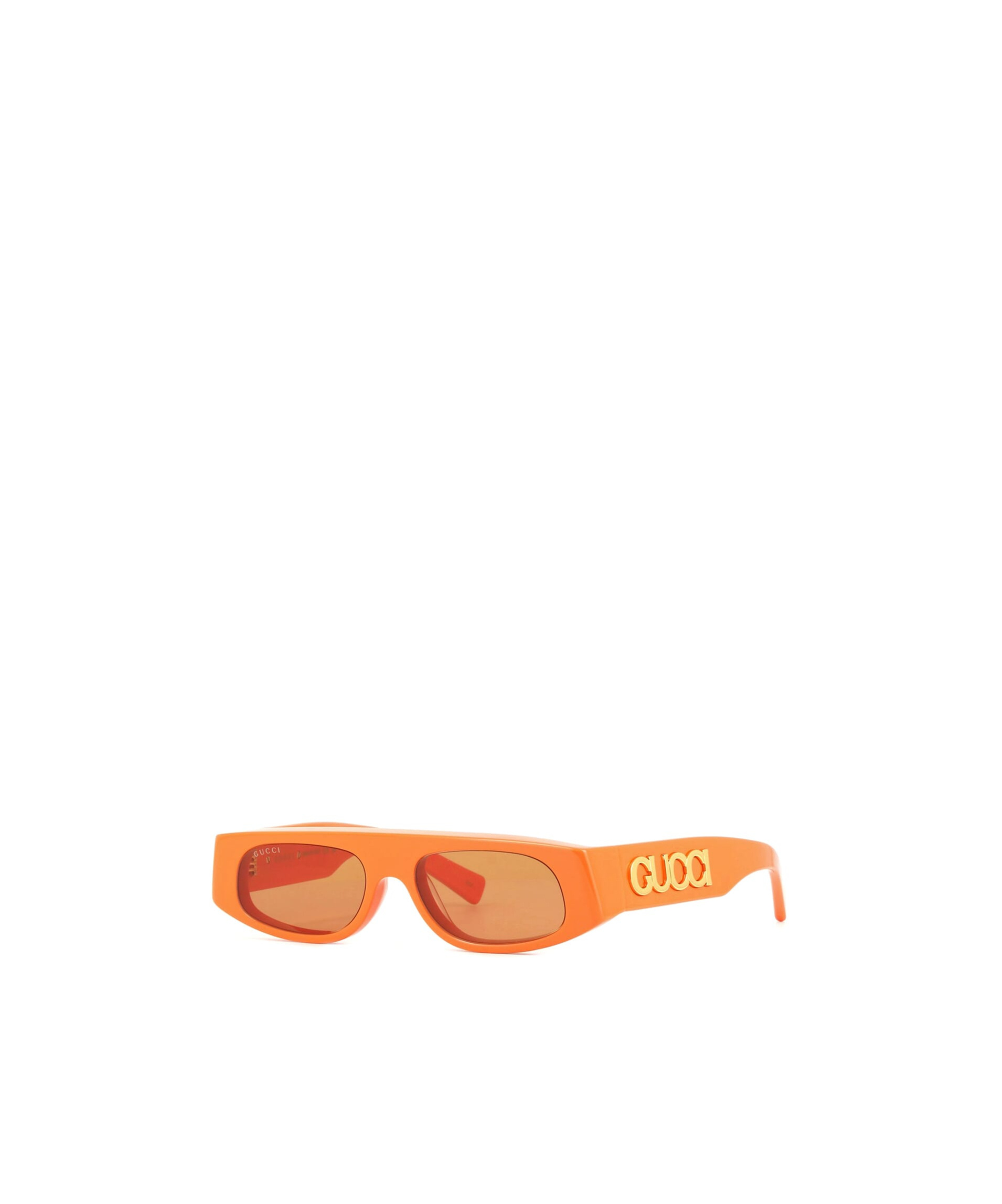Gucci Square-frame Sunglasses In Orange