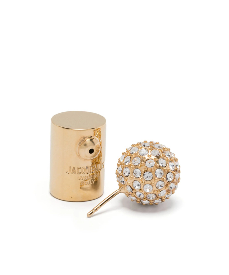 JACQUEMUS BALL EARRINGS 