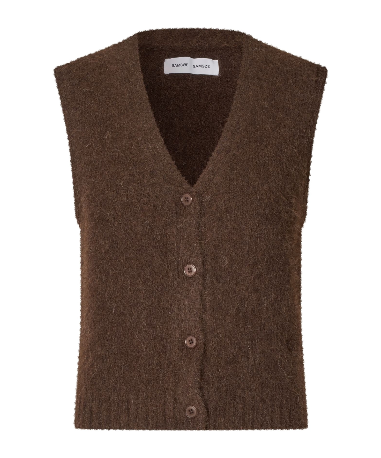 Samsoe & Samsoe Sajeanne Vest In Brown