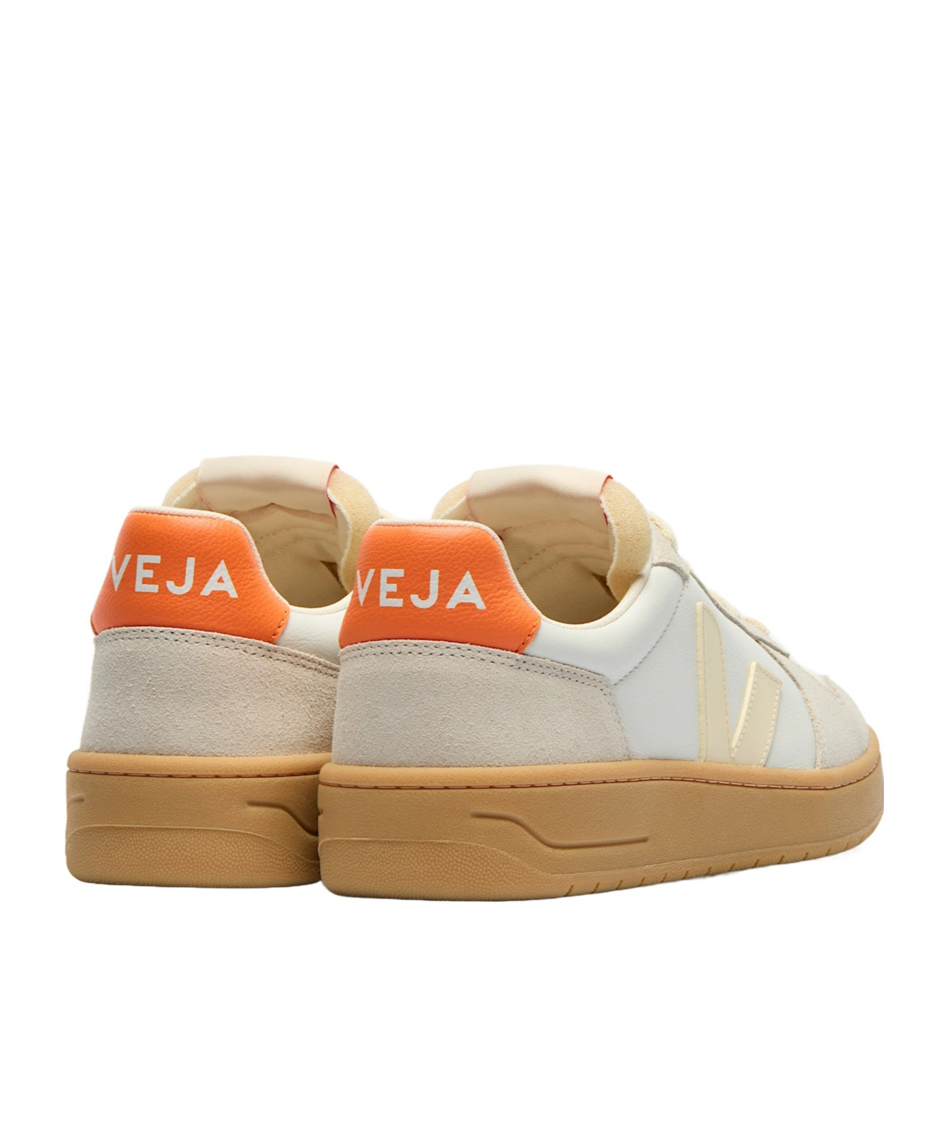 Veja Sneaker V82 Natural V Beig Talon Naranja In Brown