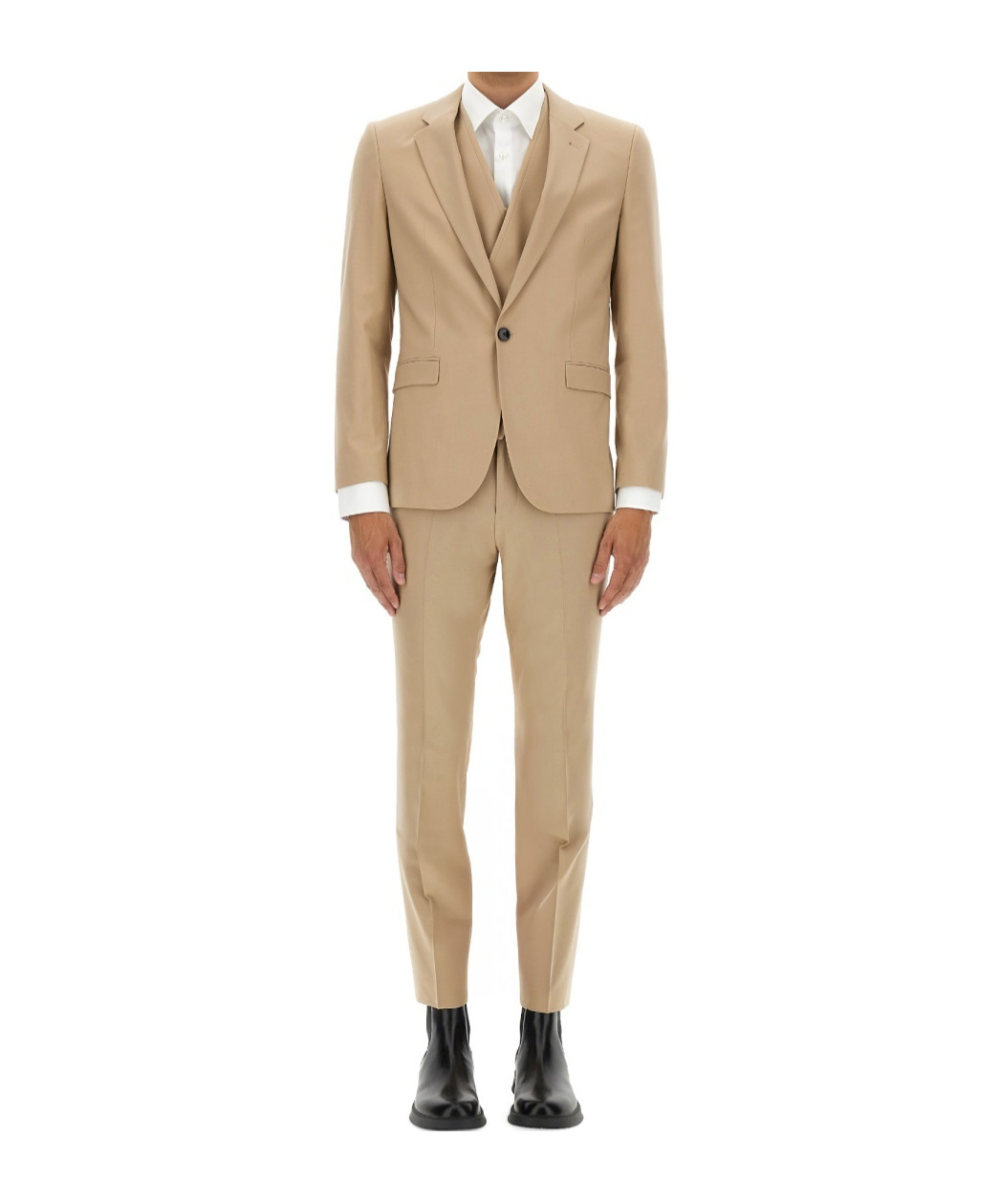 Hugo Boss Hugo Slim Fit Three Piece Suit In Gold