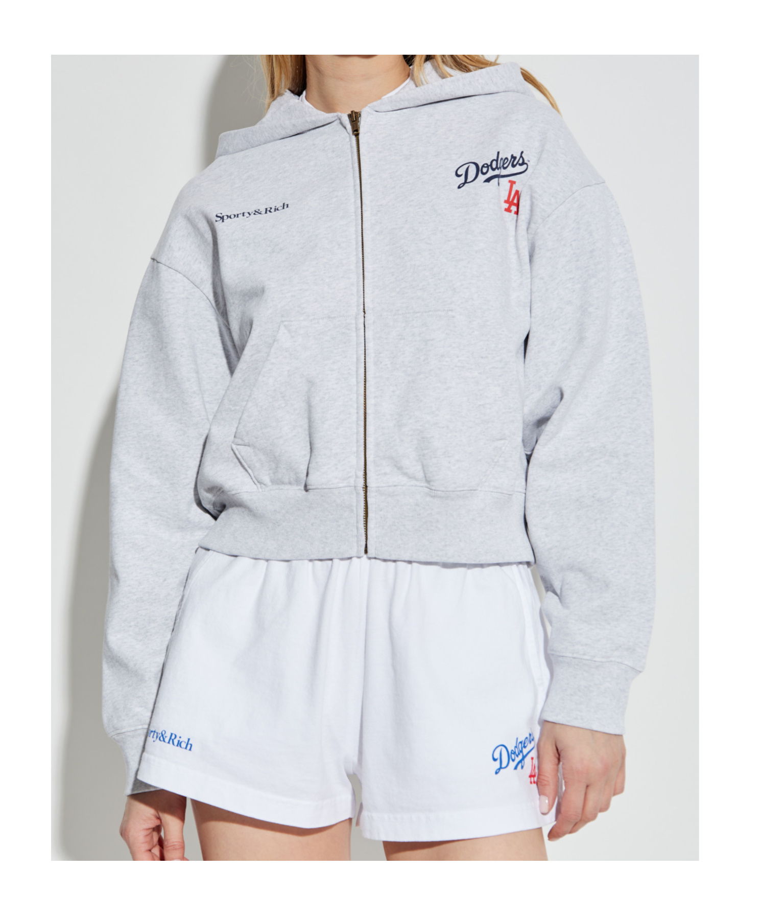 Sporty And Rich Hoodies In Grey