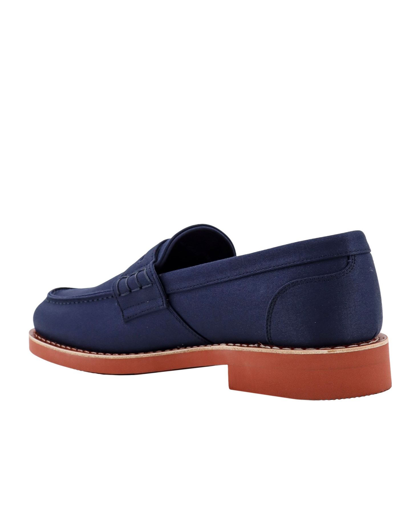 Church's Round Head Loafer Shoes In Blue
