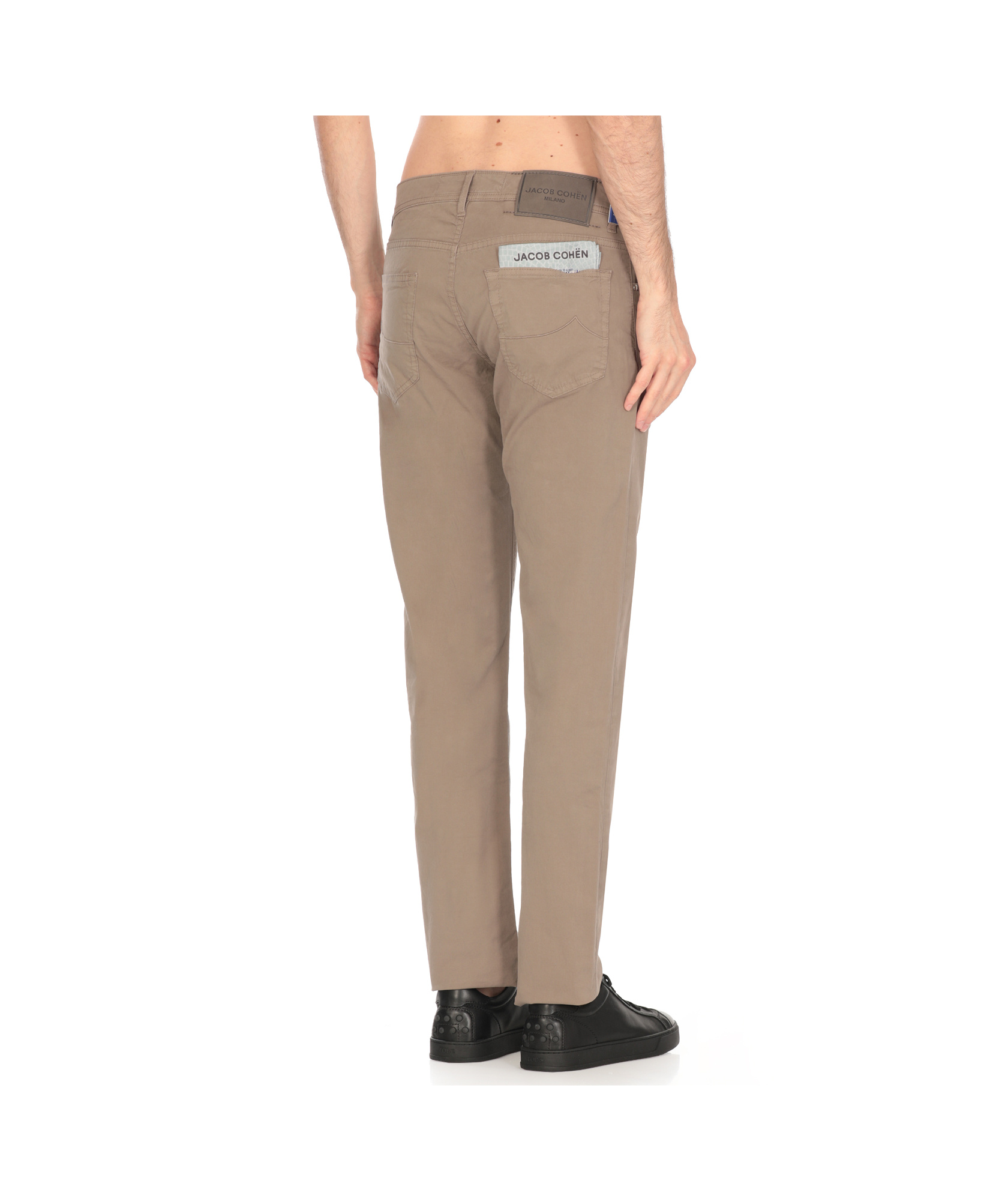 Jacob Cohen Belt Loops Slacks In Grey