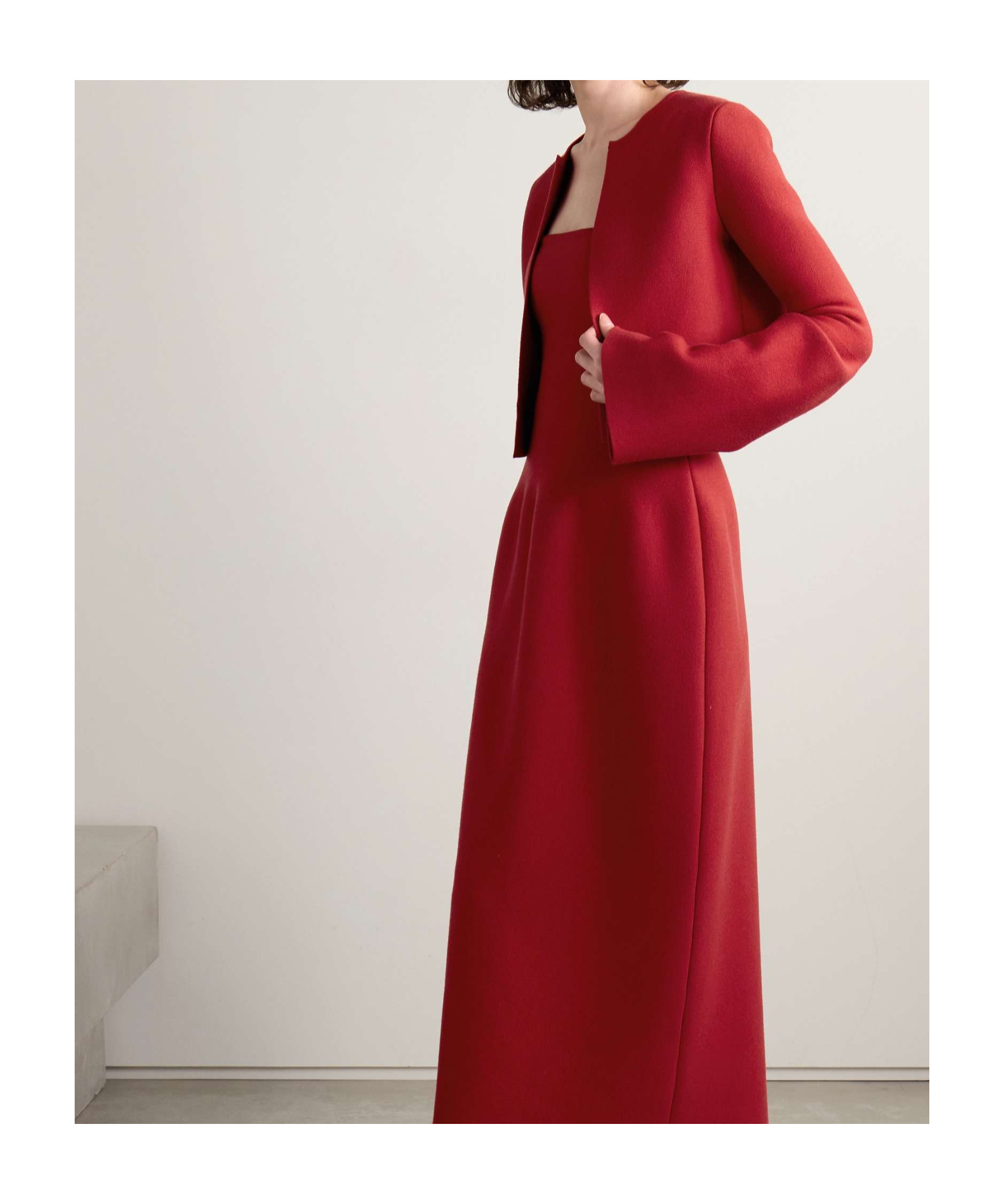 Gabriela Hearst Short Jacket In Red