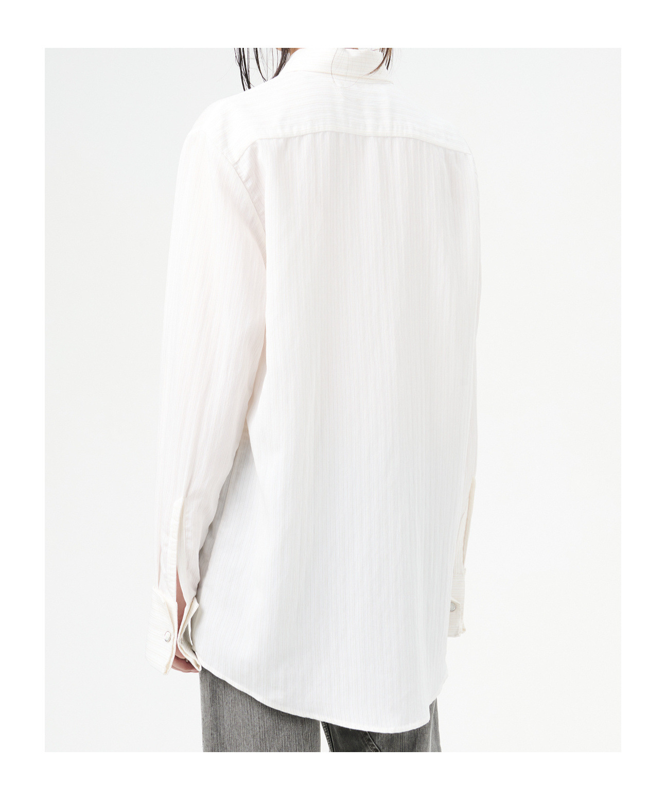 Our Legacy Long-sleeved Shirt In White