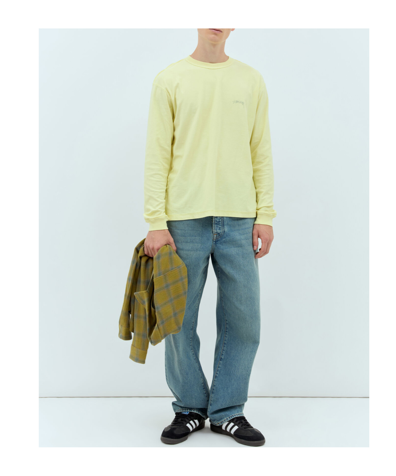 Stussy Belt-loop Jeans In Blue