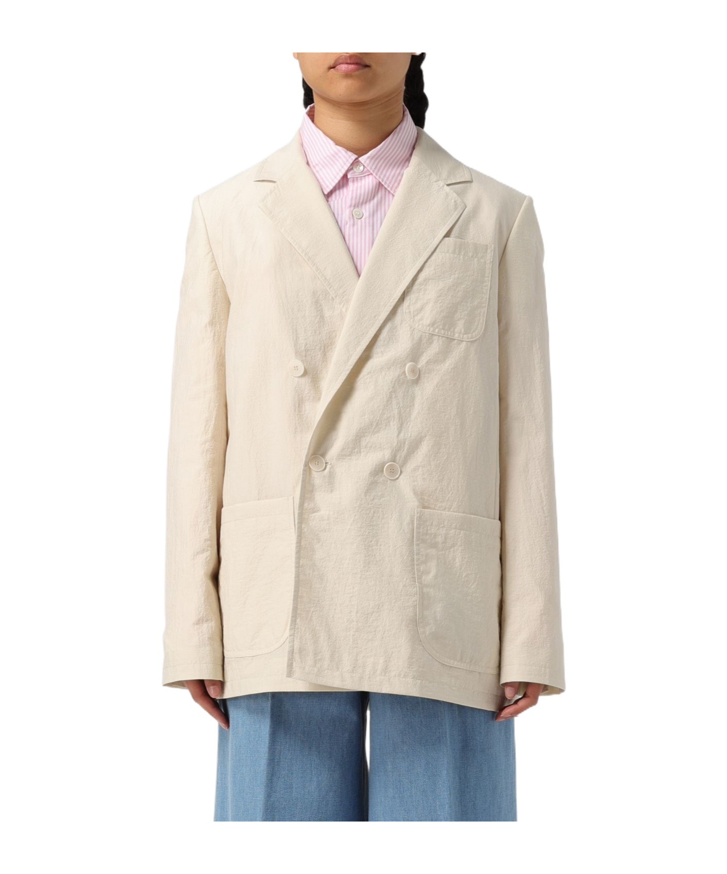 Apc A.p.c. Jackets In White