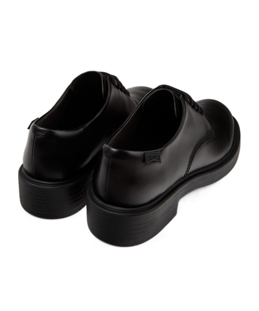Camper Dean Leather Brogues In Black