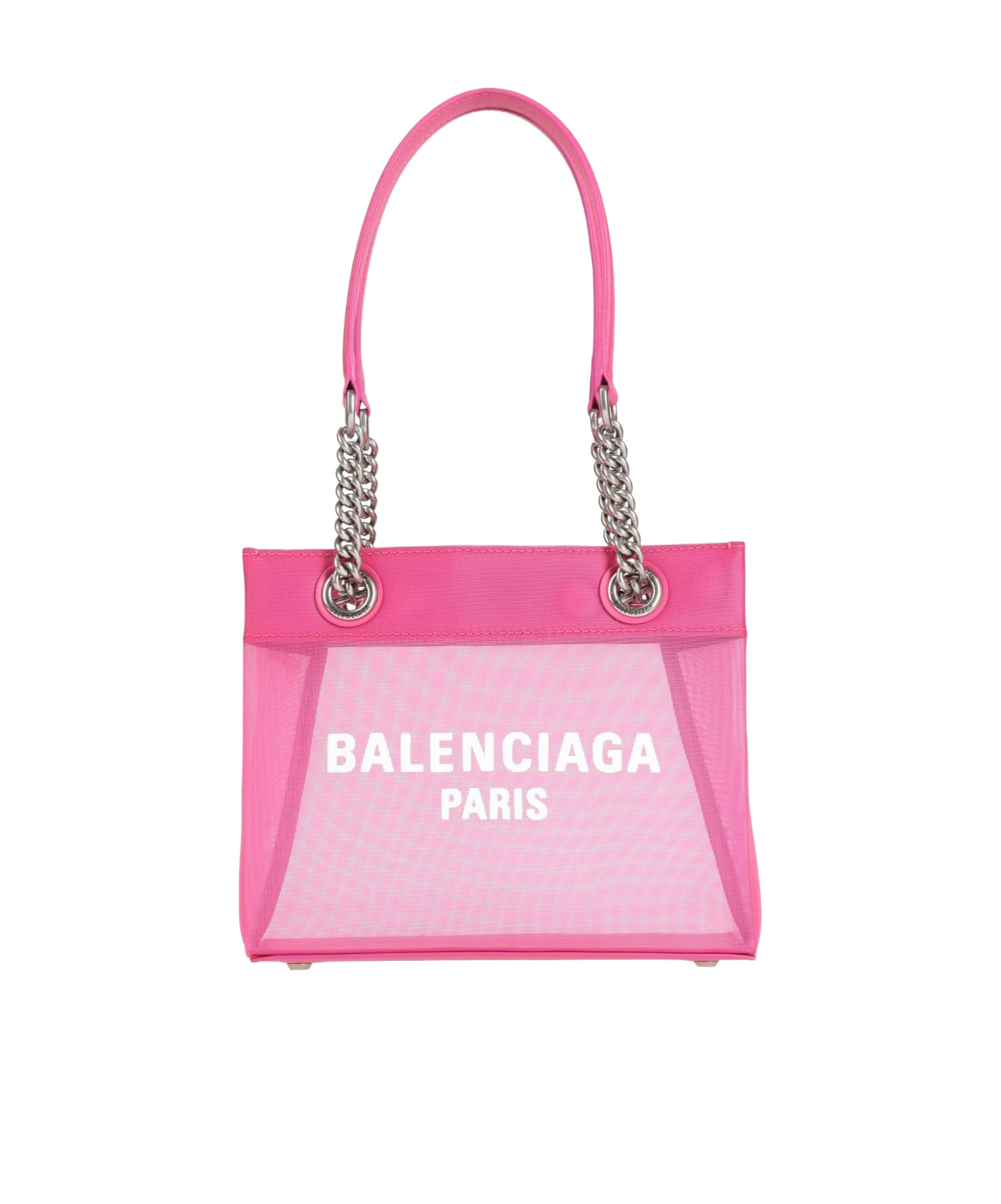 Balenciaga Logo Tote Bag In Pink