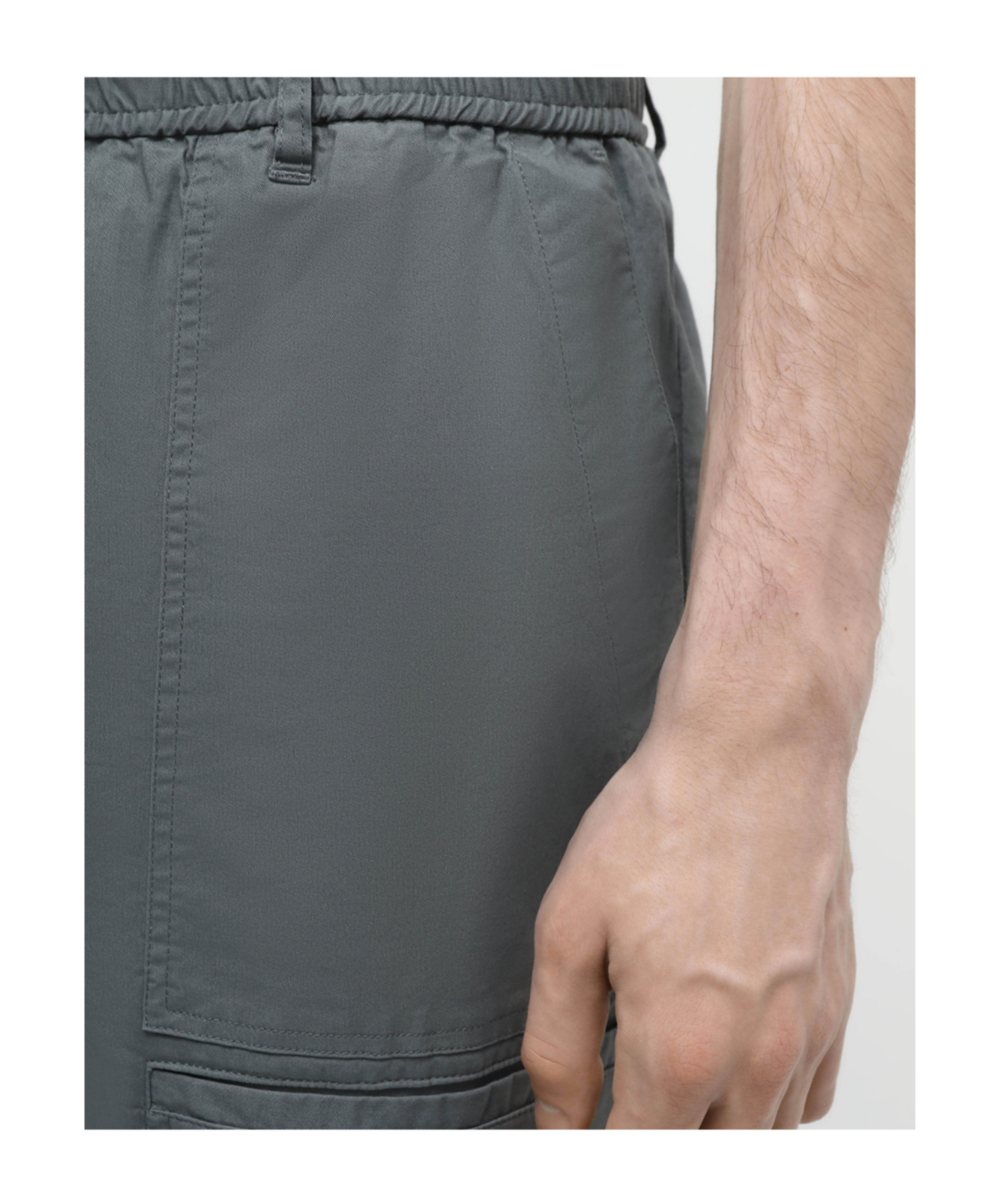 Armani Exchange Drawstring Straight-leg Trousers In Black