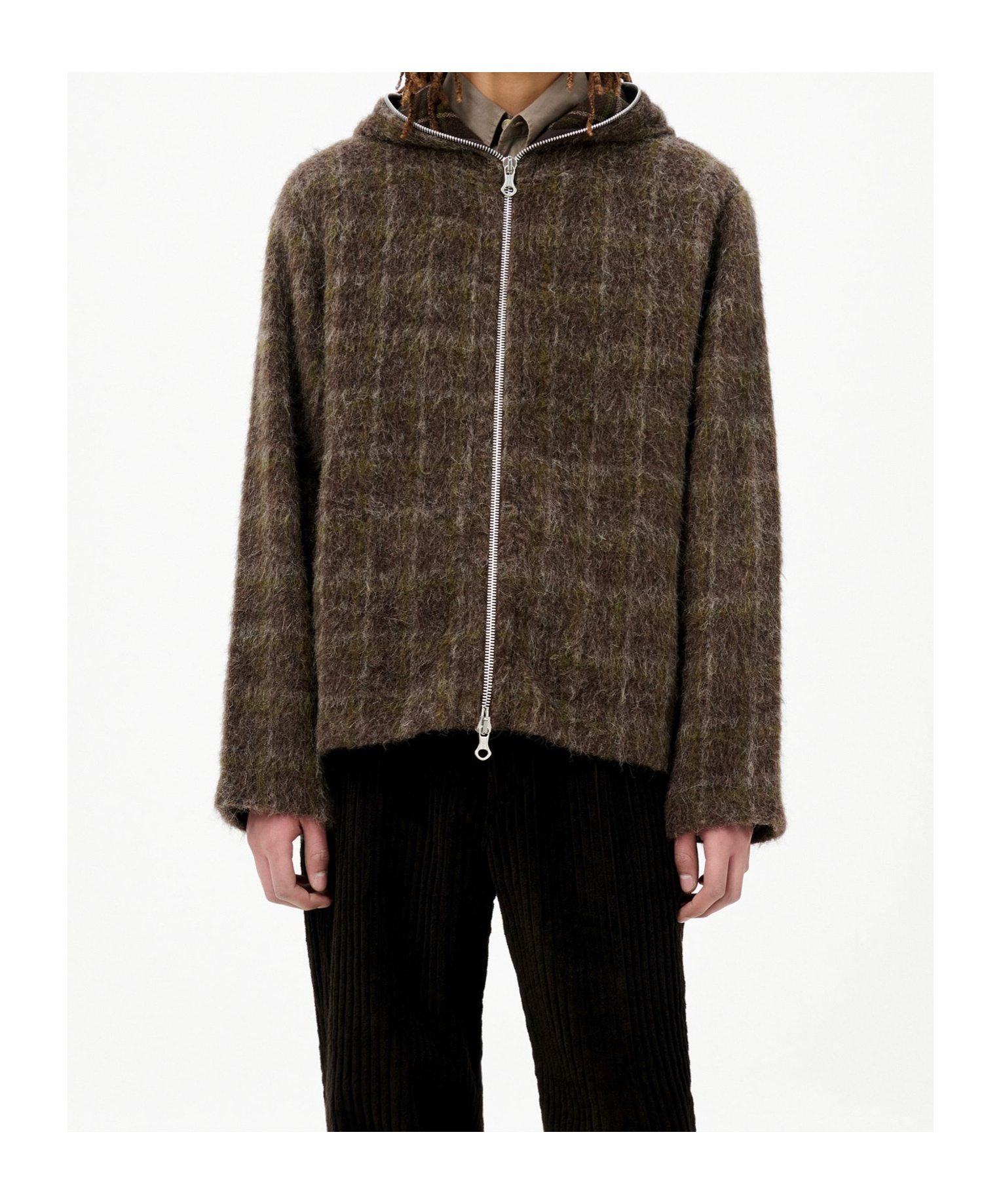 Our Legacy Long Sleeve Casual Jacket In Brown