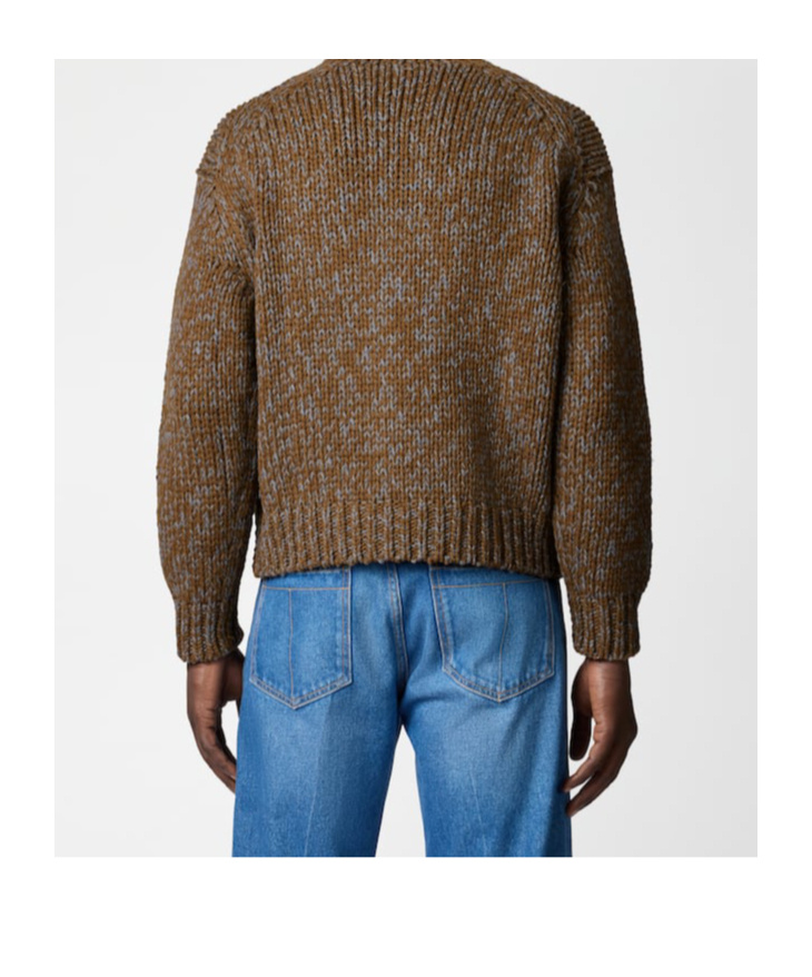 Tod's Cashmere-blend Crewneck Sweater In Brown