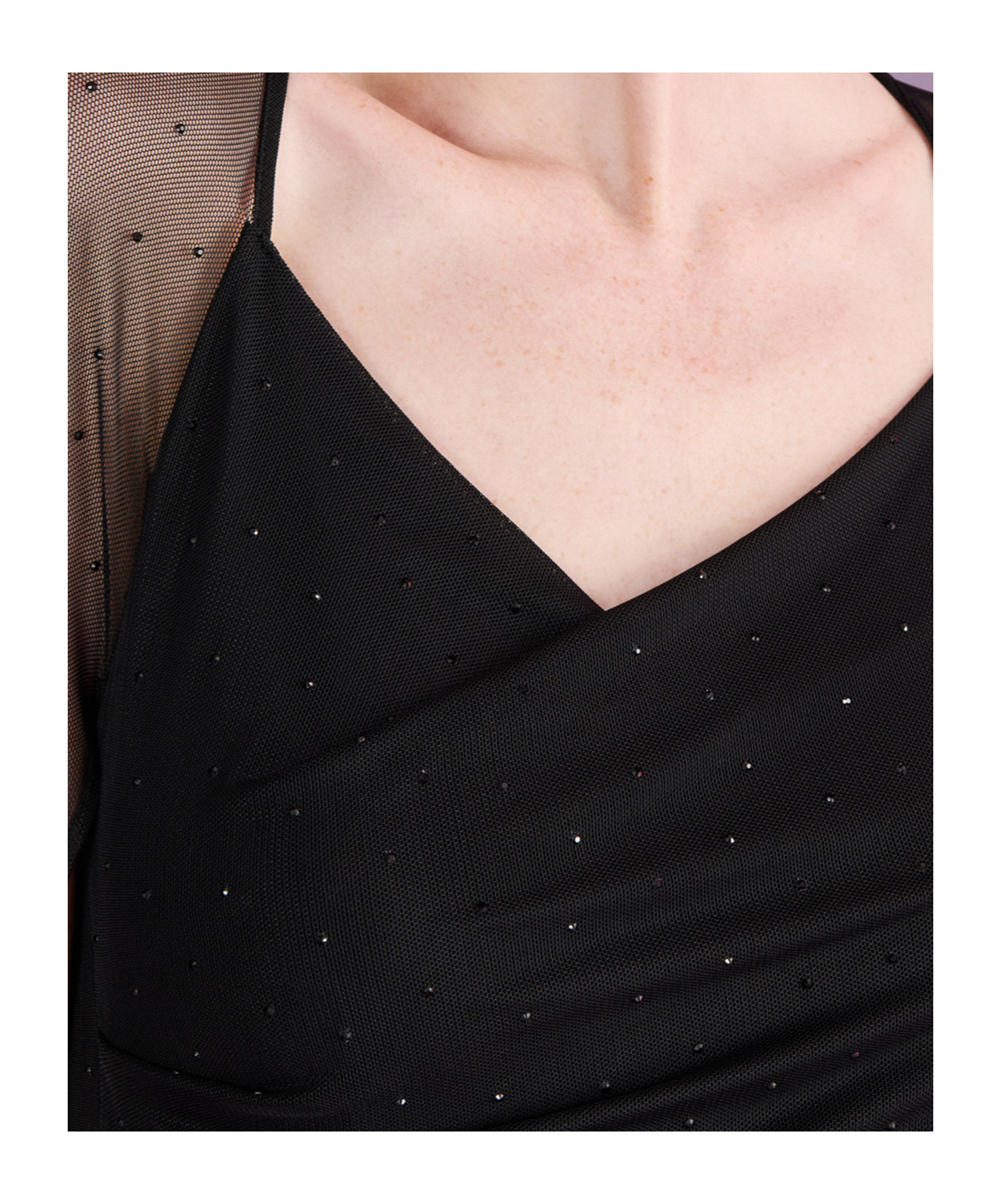 Talbot Runhof Cape Dress Dress In Black