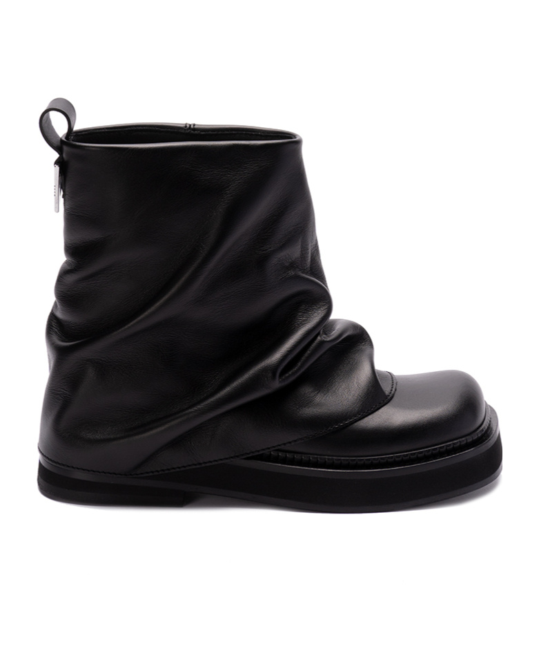 Shop Attico The Mini Robin Ankle Boots In Black