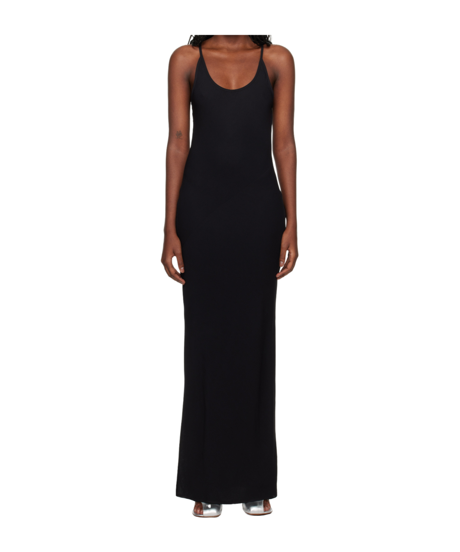 Paris Georgia Suspender Dress In Black