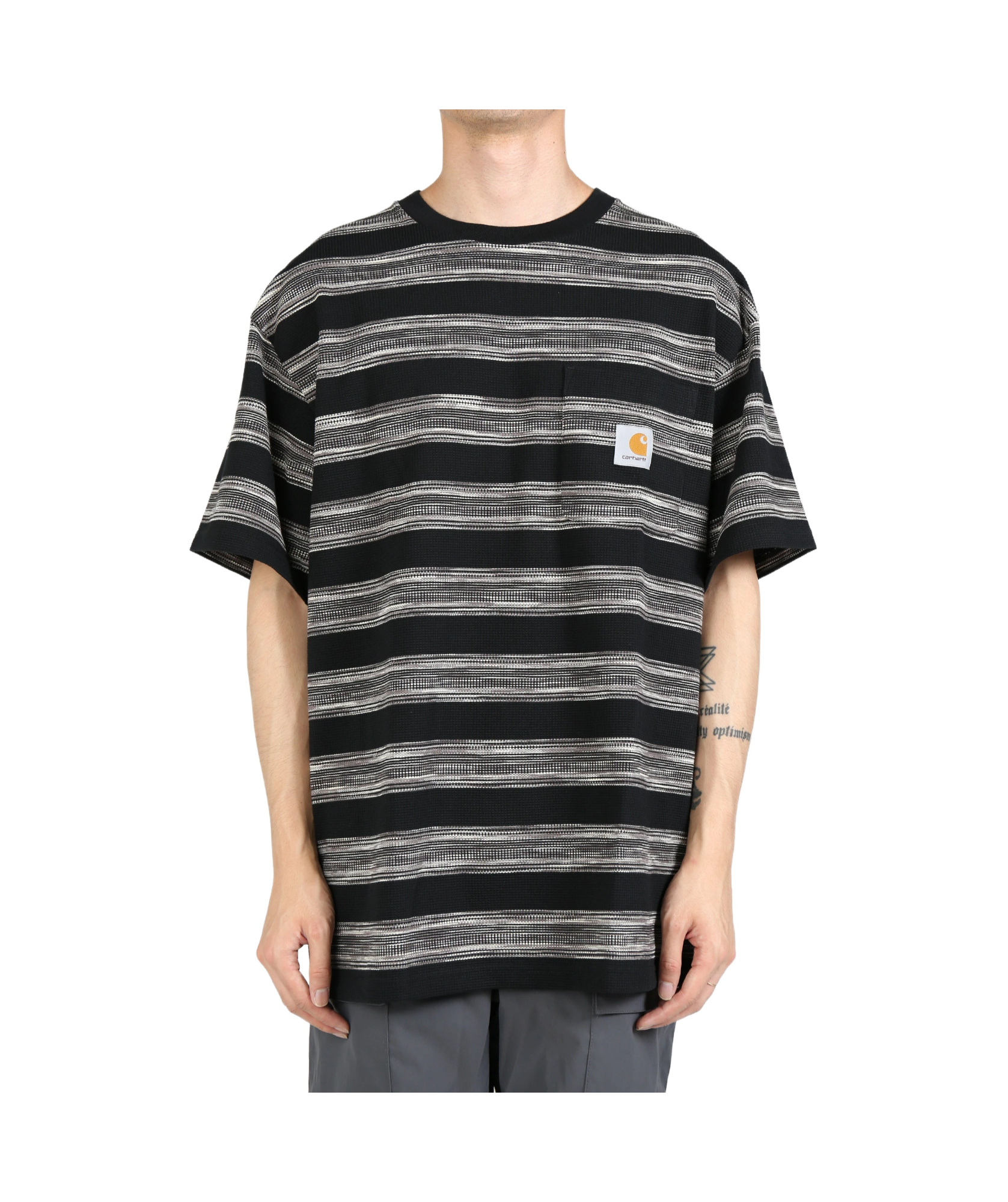 Carhartt Black Dodson Pocket T-shirt In Black